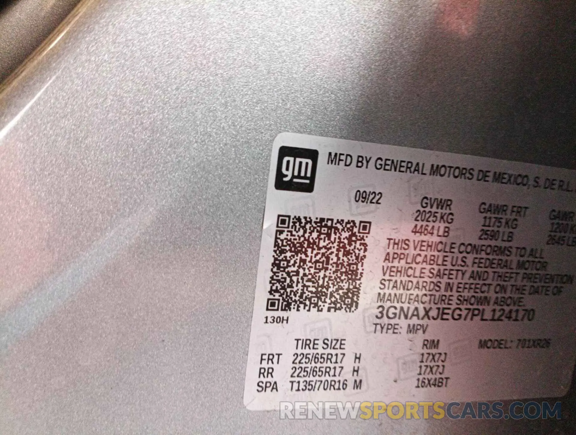 30 Фотография поврежденного автомобиля 3GNAXJEG7PL124170 CHEVROLET EQUINOX 2023