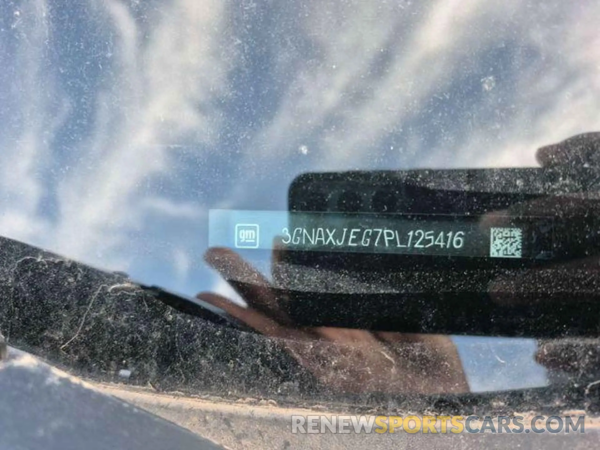 1 Photograph of a damaged car 3GNAXJEG7PL125416 CHEVROLET EQUINOX 2023