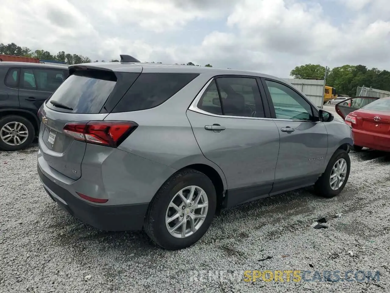 3 Photograph of a damaged car 3GNAXKEG0PL248528 CHEVROLET EQUINOX 2023