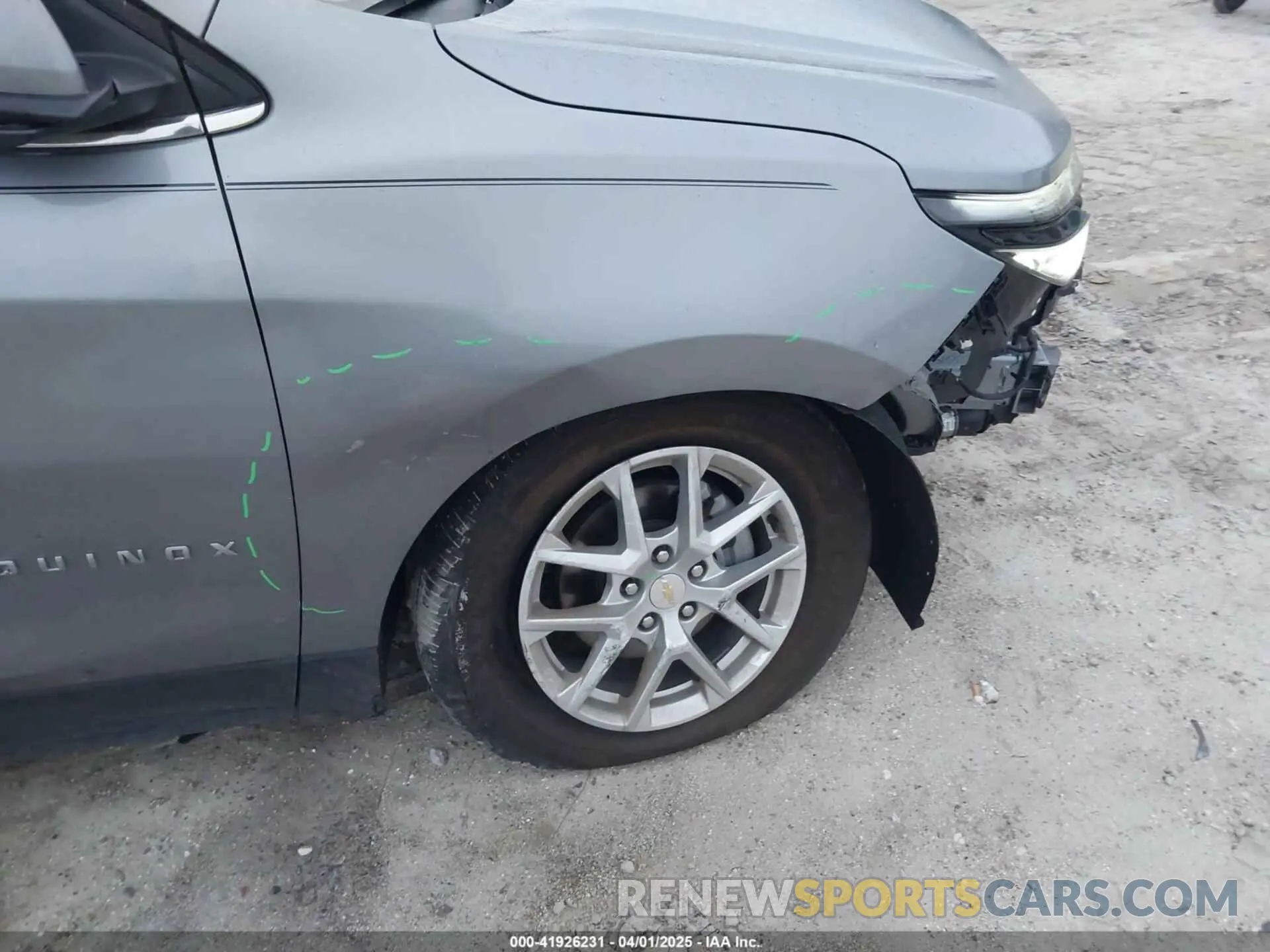 18 Фотография поврежденного автомобиля 3GNAXKEG0PL273719 CHEVROLET EQUINOX 2023