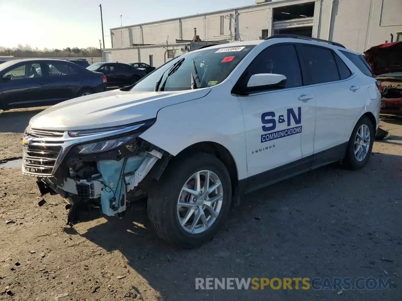 1 Photograph of a damaged car 3GNAXKEG0PS187638 CHEVROLET EQUINOX 2023