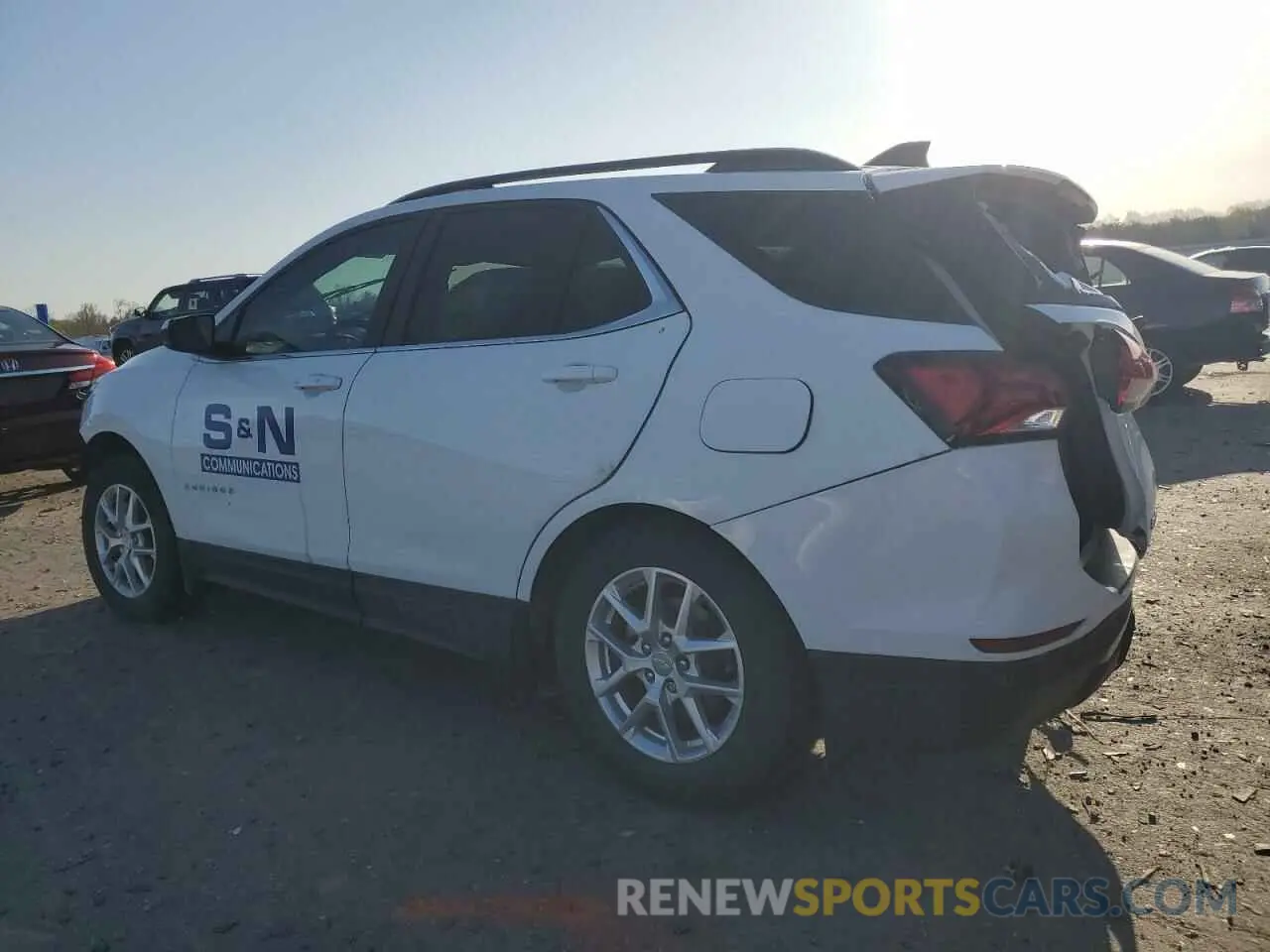 2 Photograph of a damaged car 3GNAXKEG0PS187638 CHEVROLET EQUINOX 2023