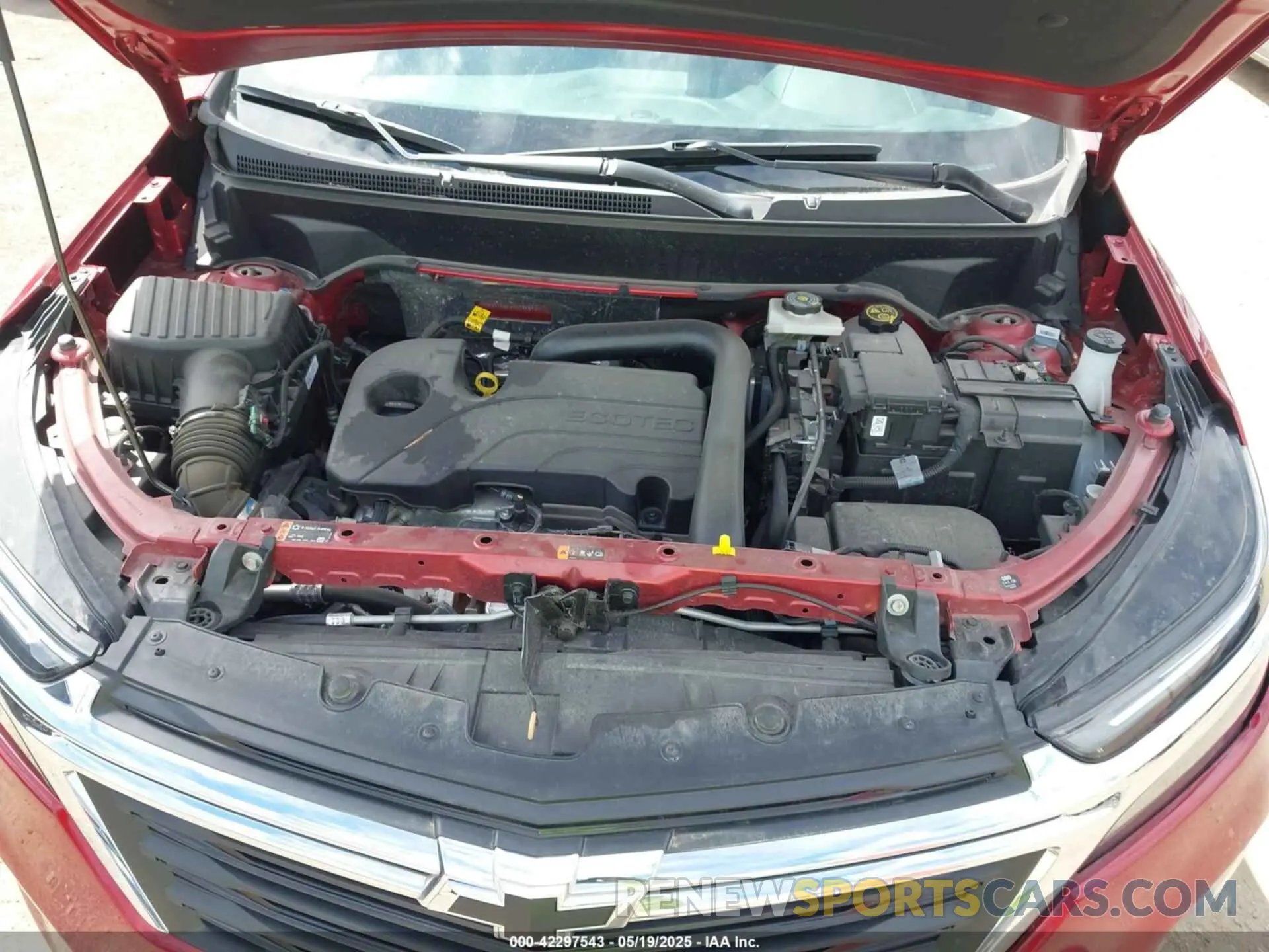 10 Photograph of a damaged car 3GNAXKEG1PS197840 CHEVROLET EQUINOX 2023