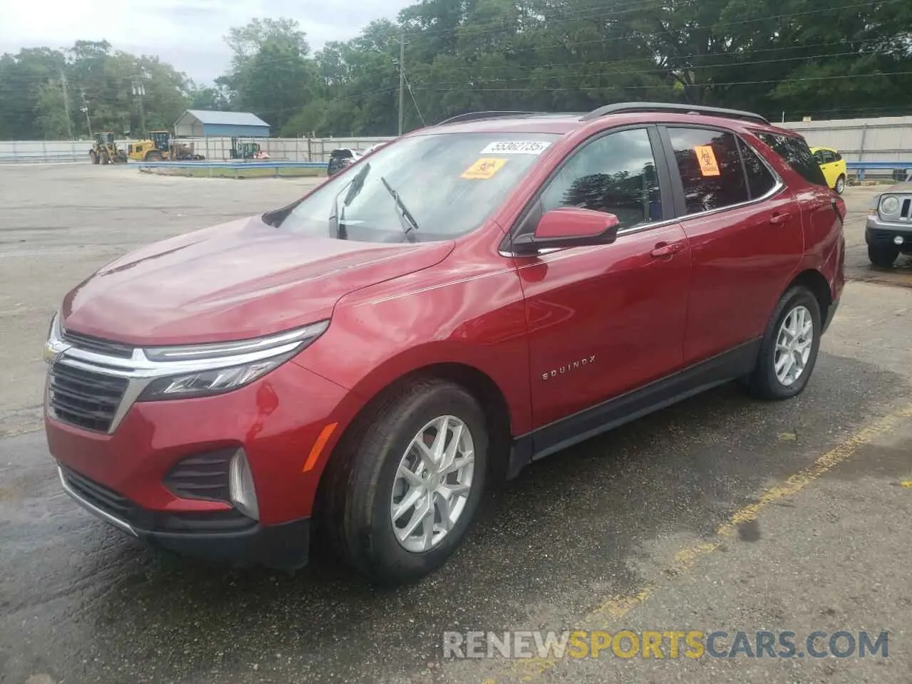 1 Photograph of a damaged car 3GNAXKEG2PS172557 CHEVROLET EQUINOX 2023