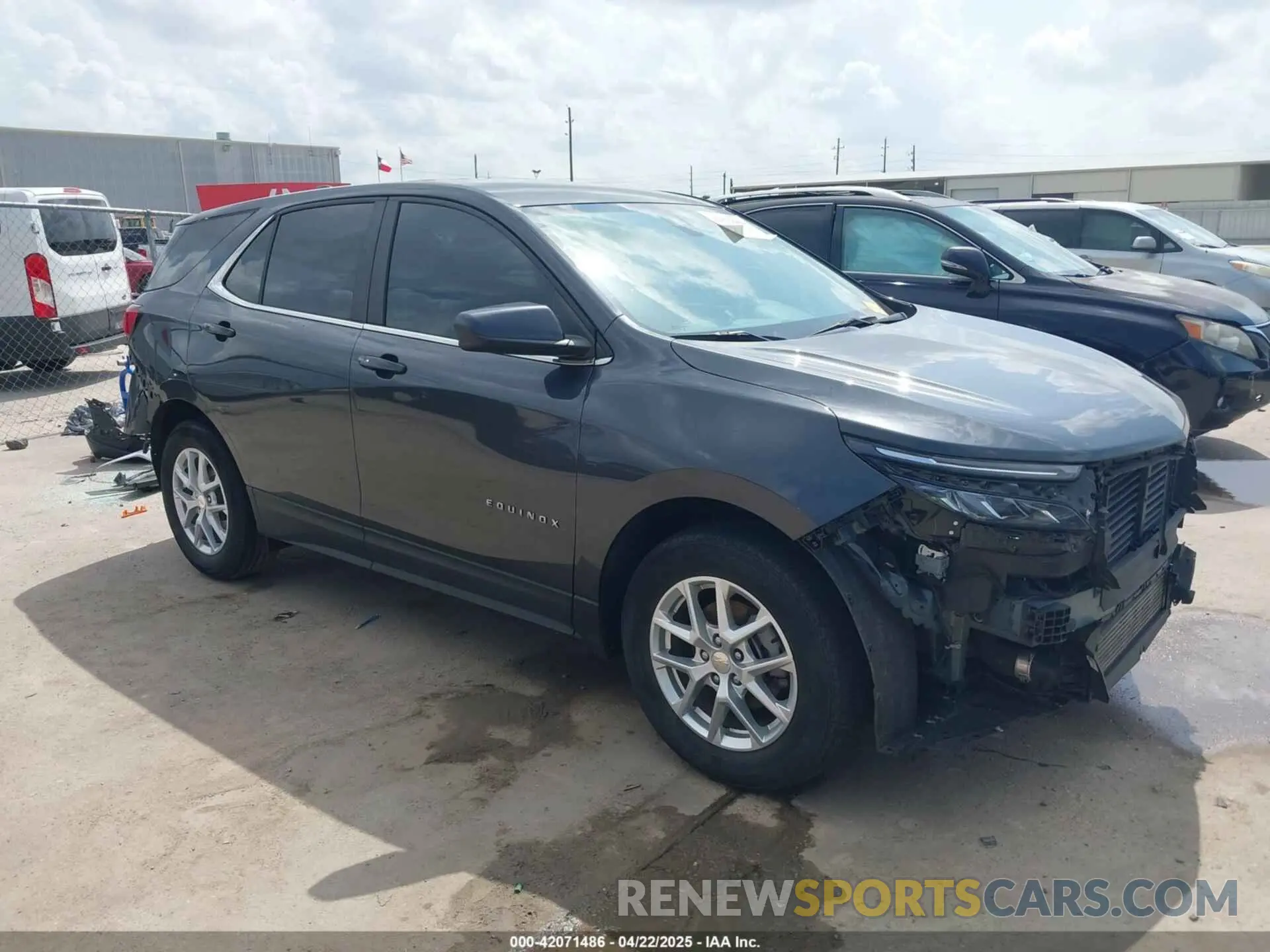 1 Photograph of a damaged car 3GNAXKEG2PS174289 CHEVROLET EQUINOX 2023