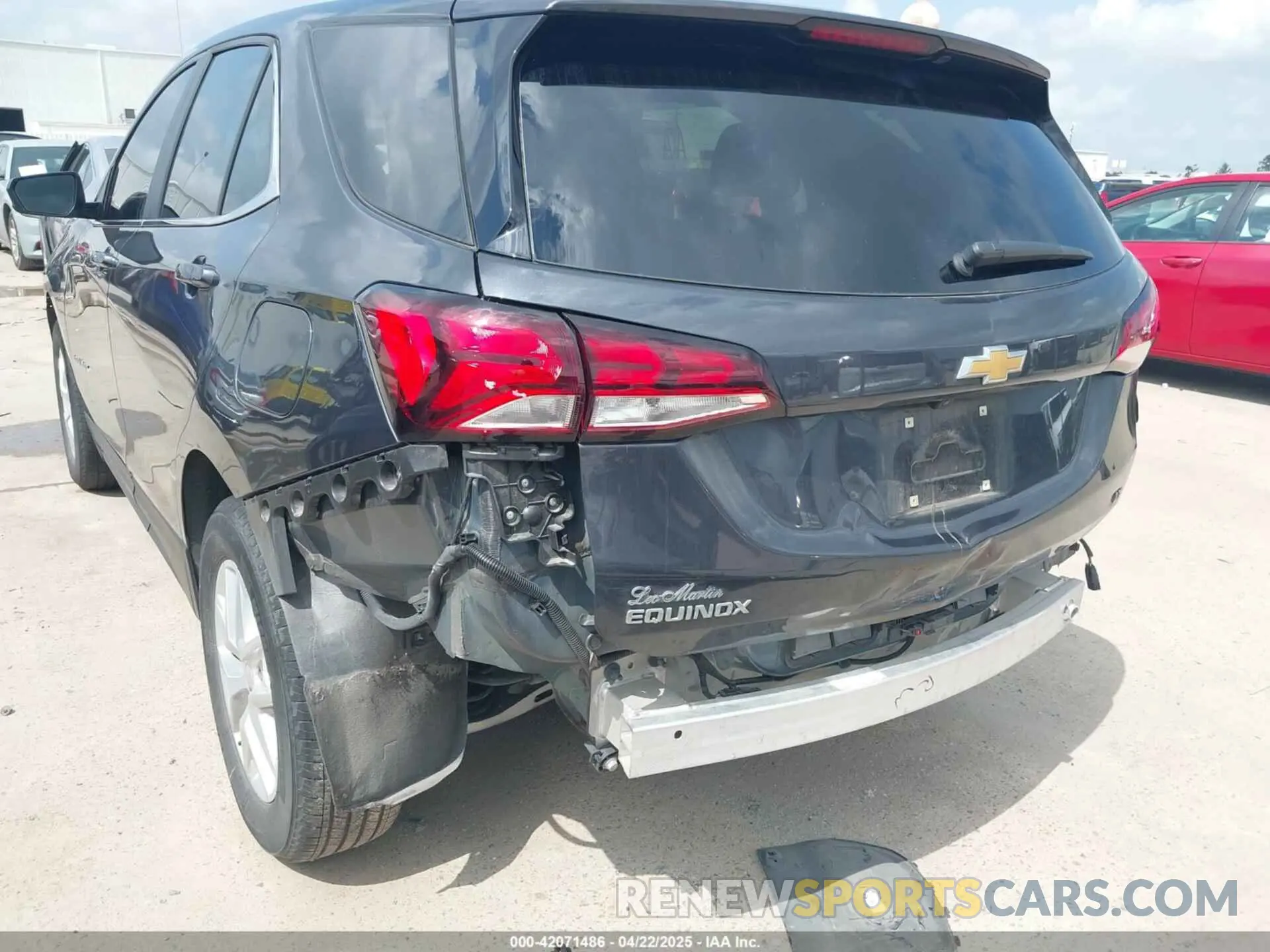 6 Photograph of a damaged car 3GNAXKEG2PS174289 CHEVROLET EQUINOX 2023