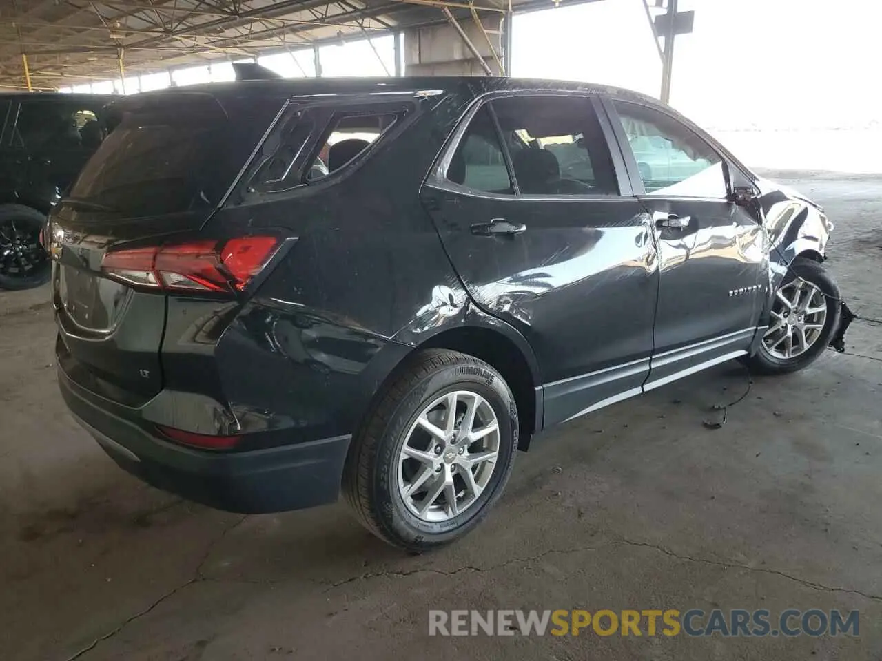 3 Photograph of a damaged car 3GNAXKEG3PL222490 CHEVROLET EQUINOX 2023
