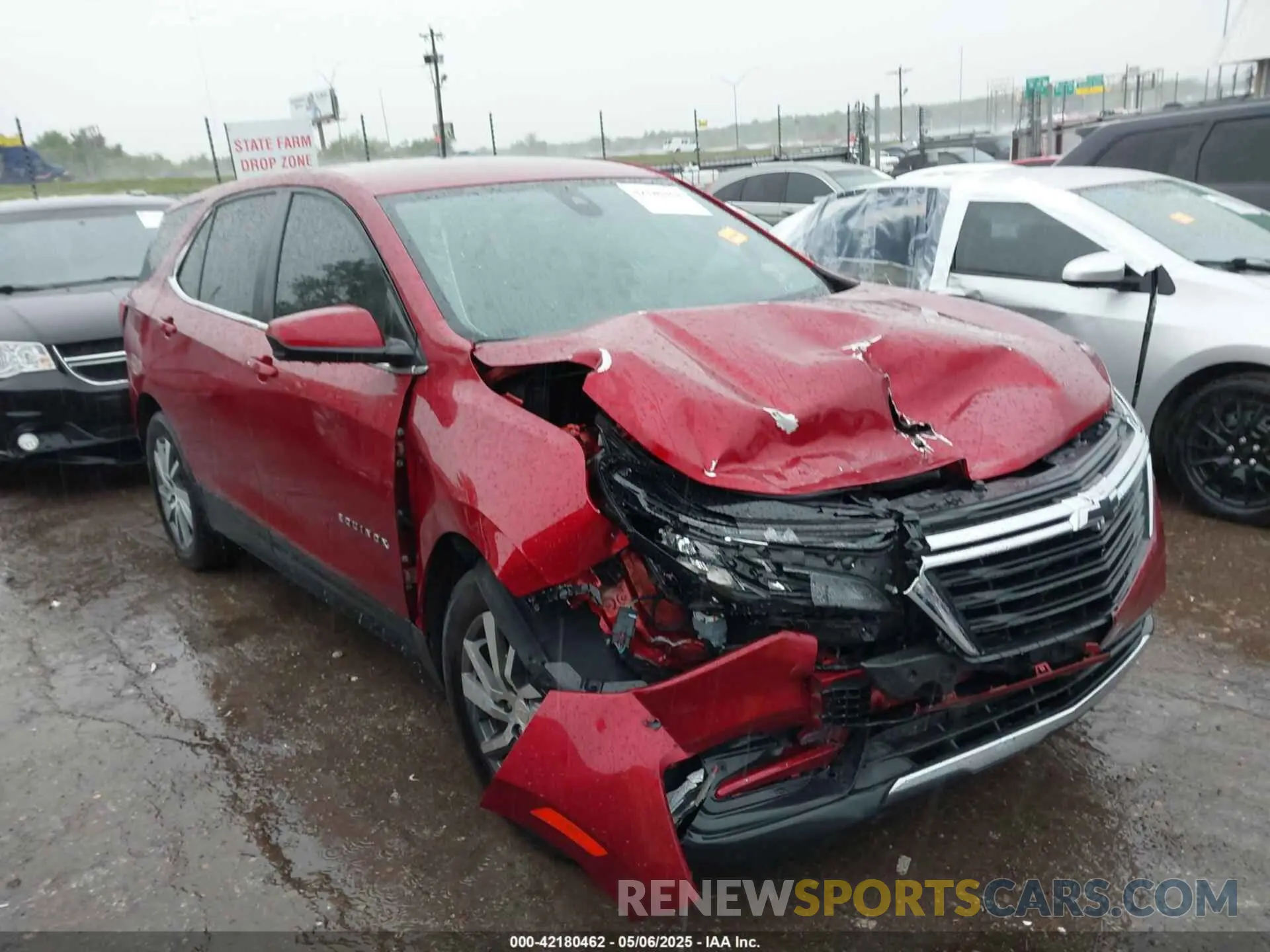 1 Photograph of a damaged car 3GNAXKEG5PL255572 CHEVROLET EQUINOX 2023