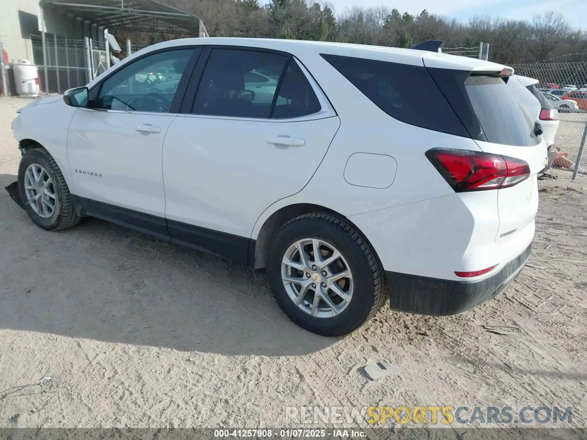 3 Photograph of a damaged car 3GNAXKEG5PS176344 CHEVROLET EQUINOX 2023