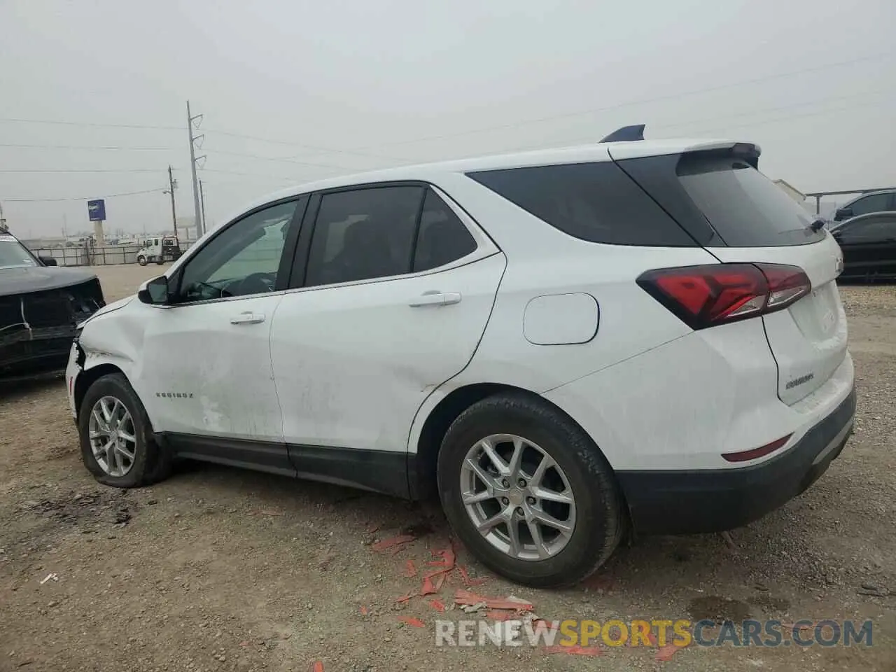 2 Photograph of a damaged car 3GNAXKEG5PS189501 CHEVROLET EQUINOX 2023