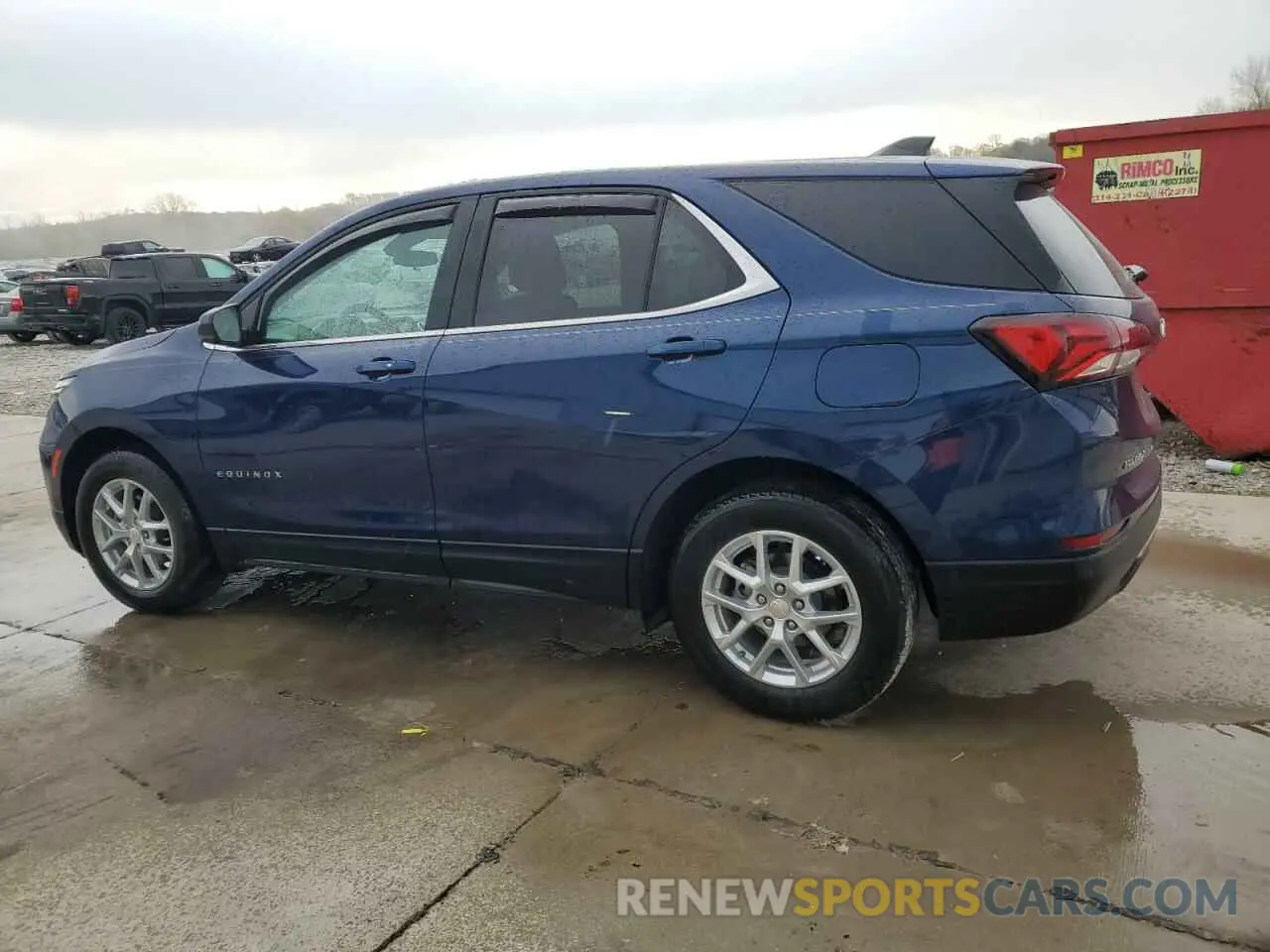 2 Photograph of a damaged car 3GNAXKEG6PL107186 CHEVROLET EQUINOX 2023