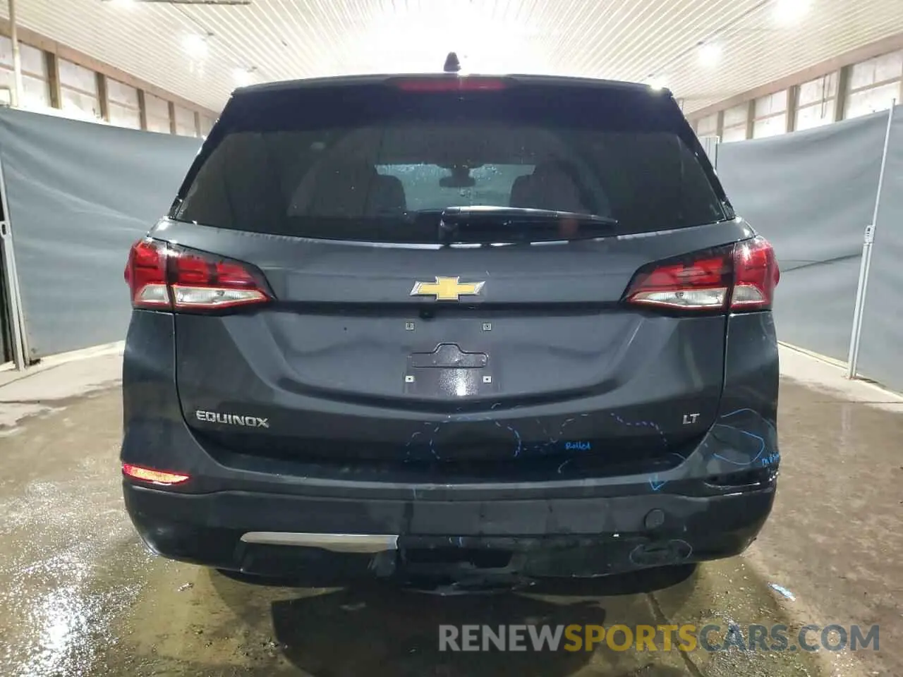 6 Photograph of a damaged car 3GNAXKEG6PS114869 CHEVROLET EQUINOX 2023