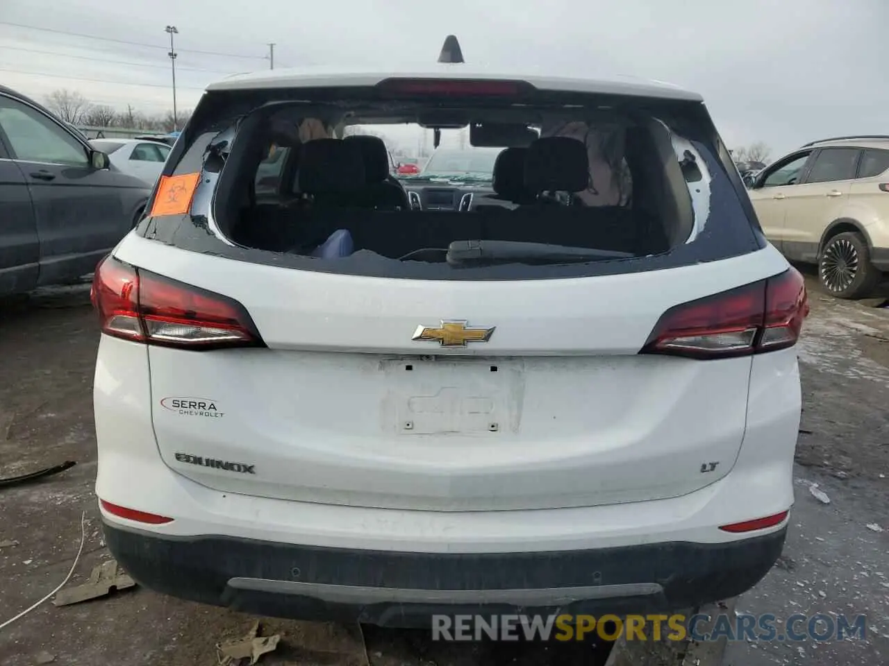6 Photograph of a damaged car 3GNAXKEG6PS131929 CHEVROLET EQUINOX 2023