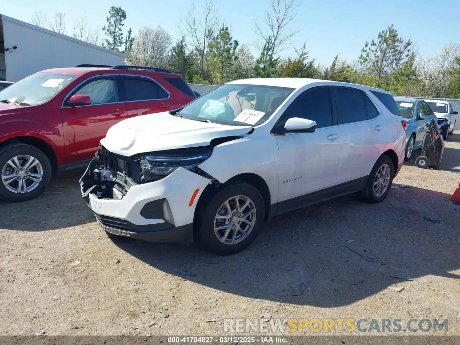 2 Фотография поврежденного автомобиля 3GNAXKEG7PS107302 CHEVROLET EQUINOX 2023