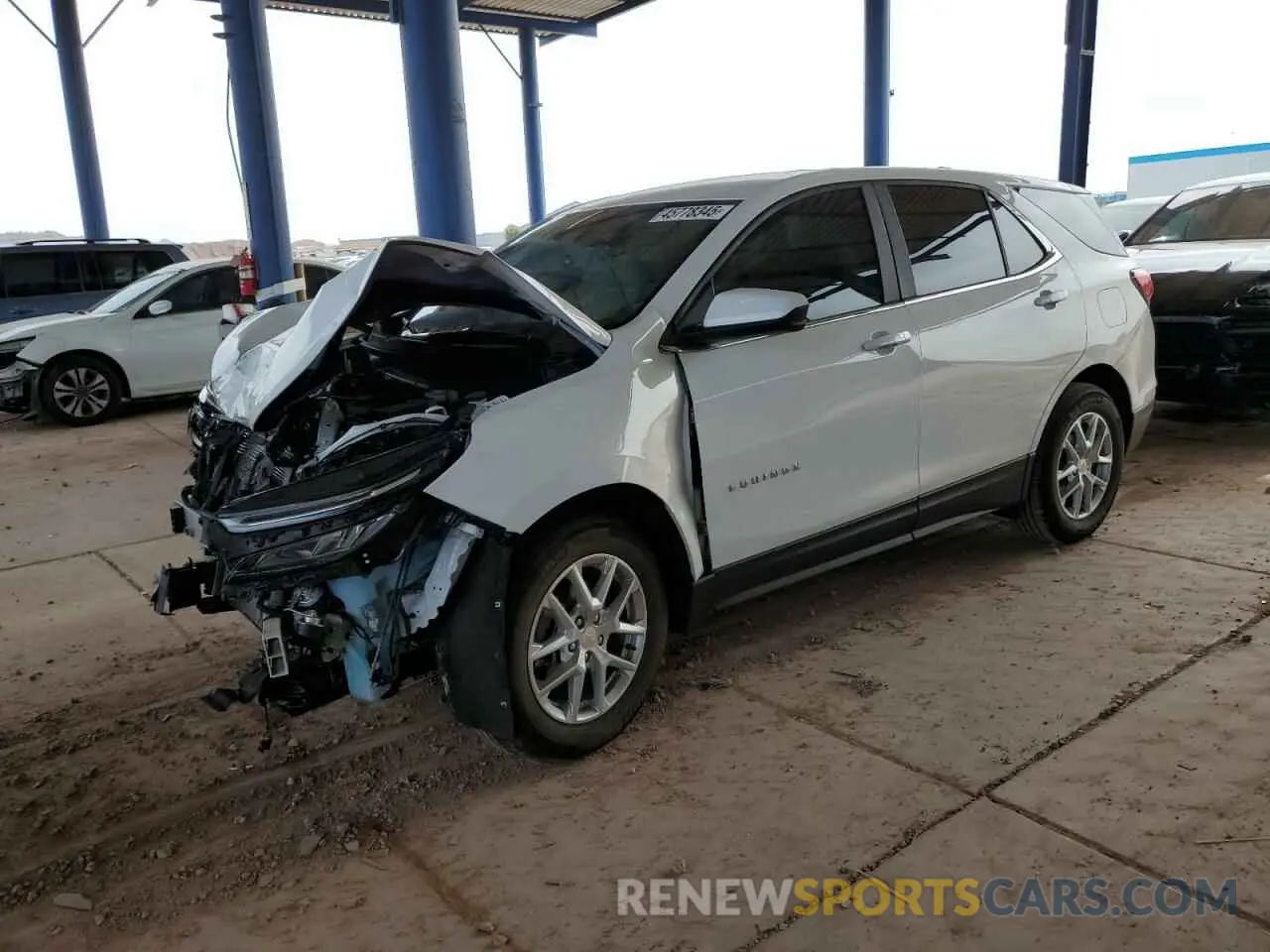 1 Фотография поврежденного автомобиля 3GNAXKEG7PS121278 CHEVROLET EQUINOX 2023