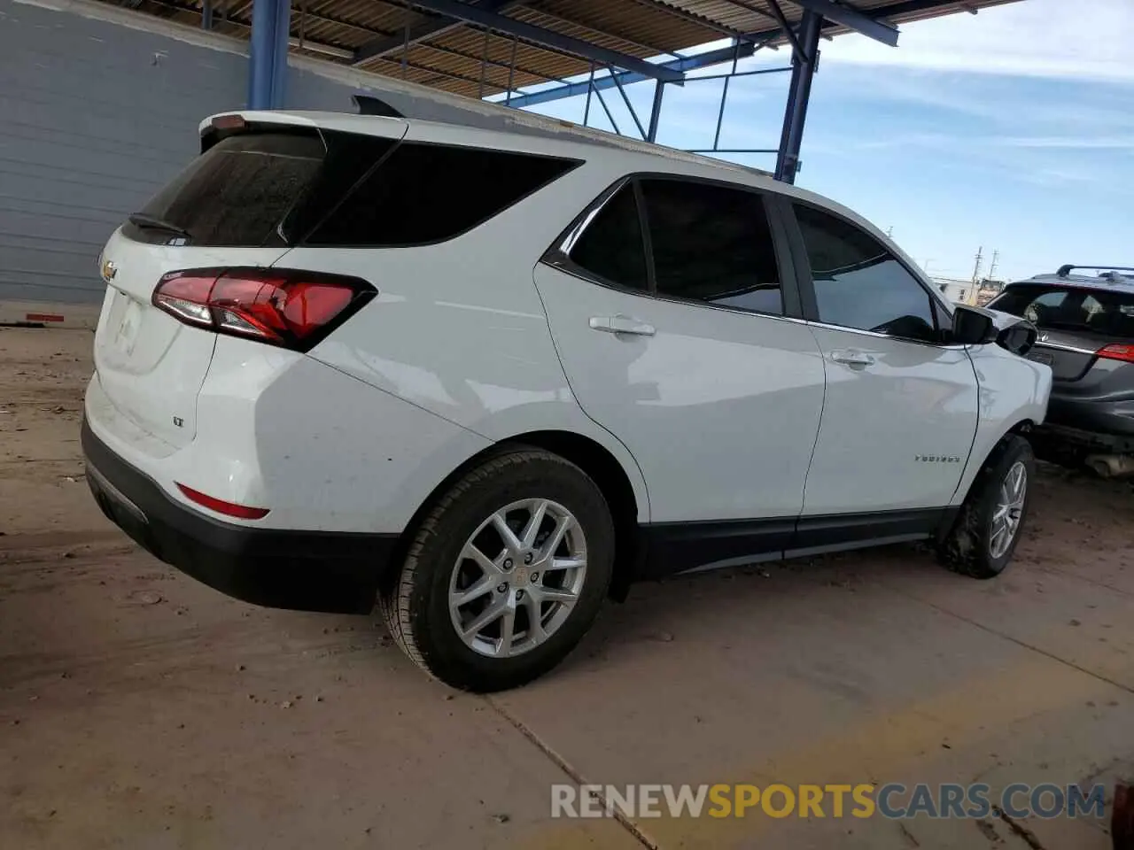 3 Фотография поврежденного автомобиля 3GNAXKEG7PS121278 CHEVROLET EQUINOX 2023