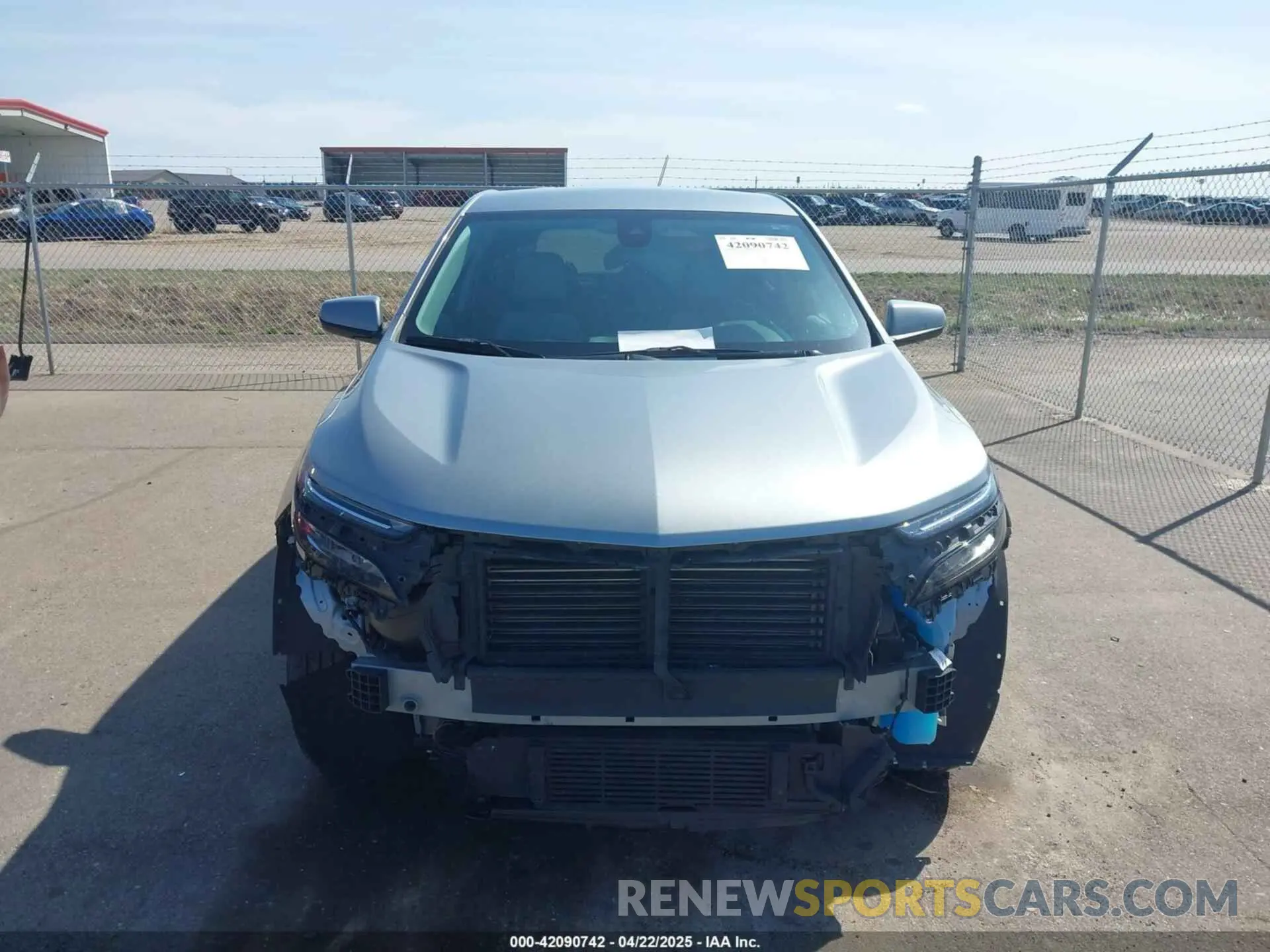 13 Фотография поврежденного автомобиля 3GNAXKEG7PS168424 CHEVROLET EQUINOX 2023