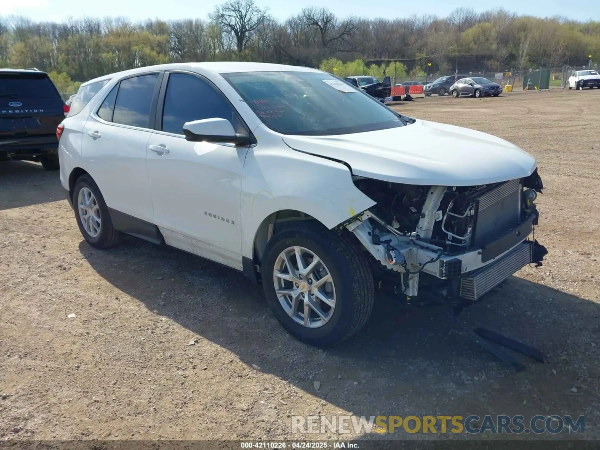 1 Photograph of a damaged car 3GNAXKEG8PS119913 CHEVROLET EQUINOX 2023