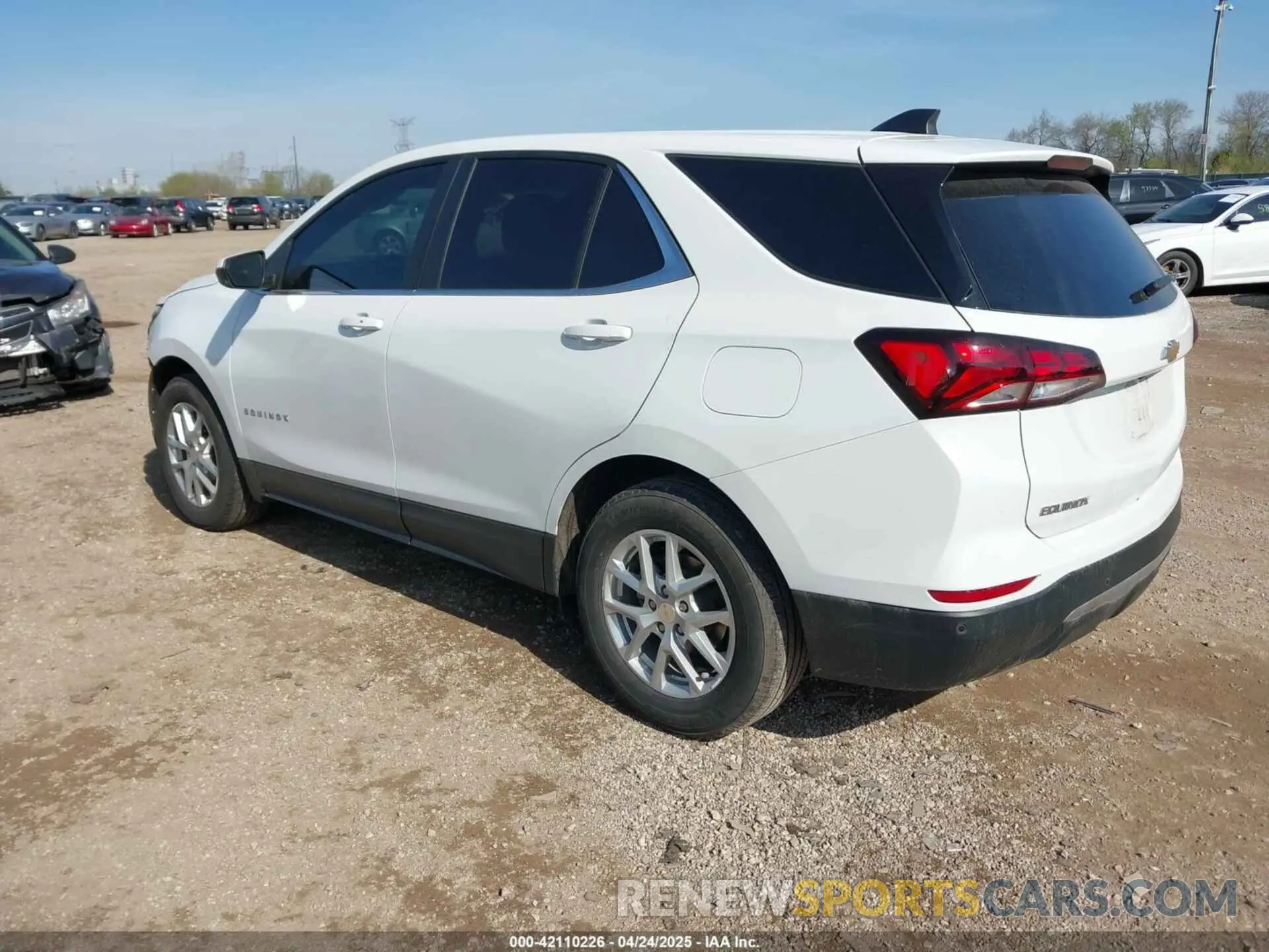 3 Photograph of a damaged car 3GNAXKEG8PS119913 CHEVROLET EQUINOX 2023