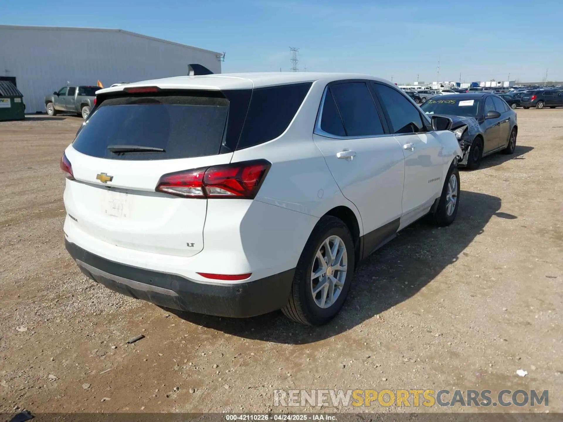 4 Photograph of a damaged car 3GNAXKEG8PS119913 CHEVROLET EQUINOX 2023