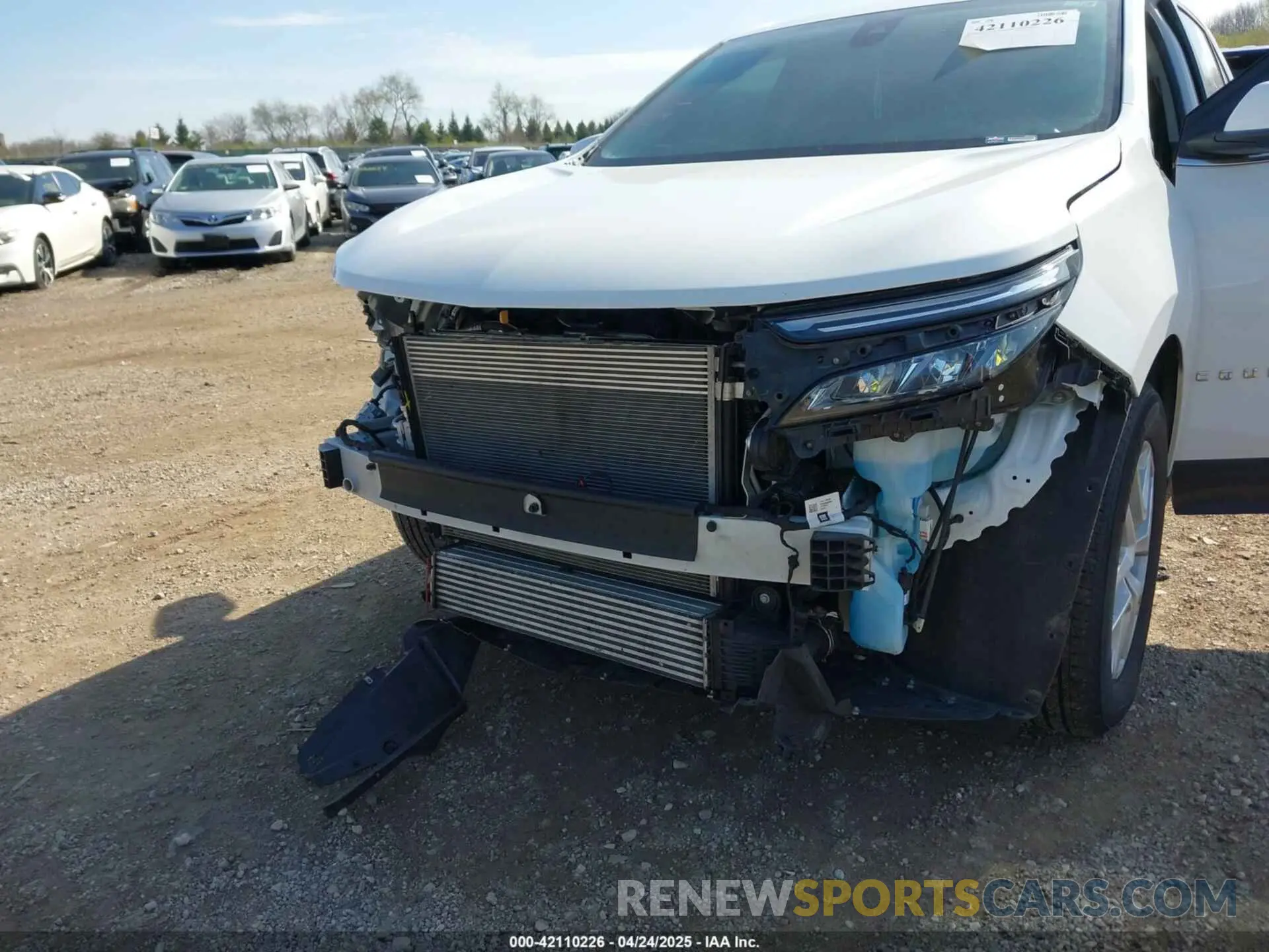 6 Photograph of a damaged car 3GNAXKEG8PS119913 CHEVROLET EQUINOX 2023