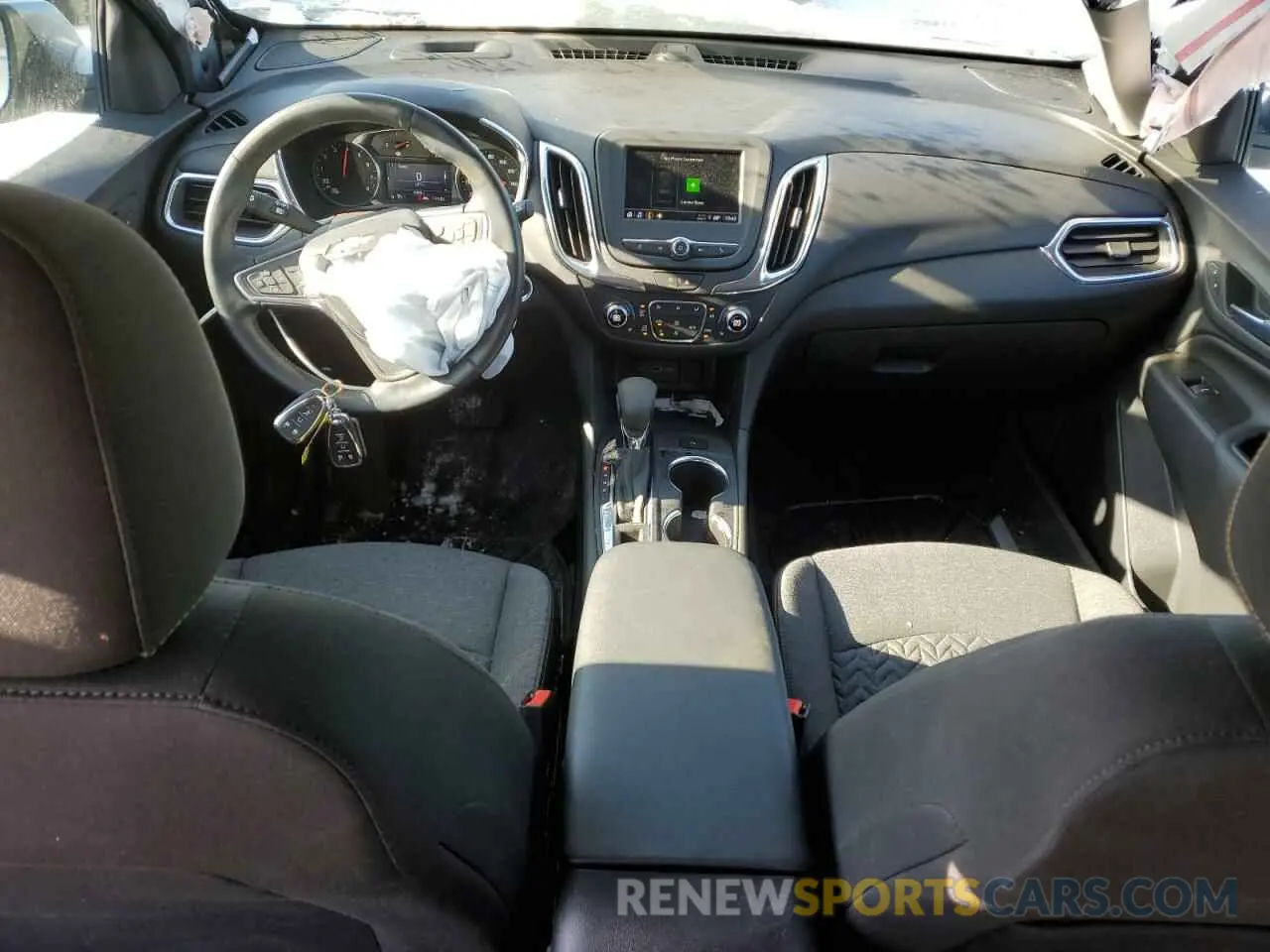 8 Photograph of a damaged car 3GNAXKEG8PS123623 CHEVROLET EQUINOX 2023
