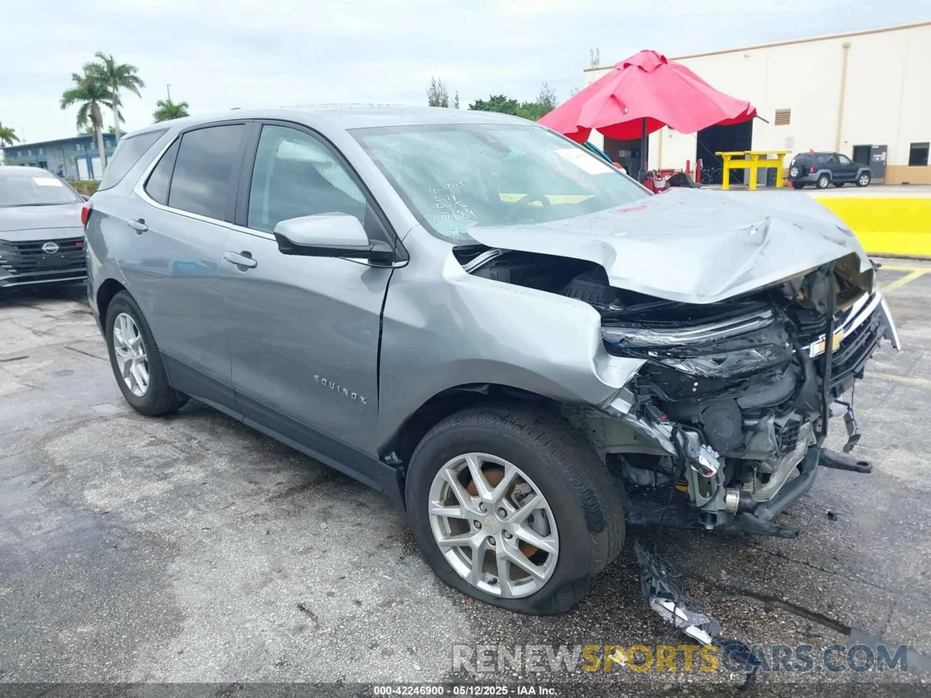 1 Photograph of a damaged car 3GNAXKEG8PS167184 CHEVROLET EQUINOX 2023