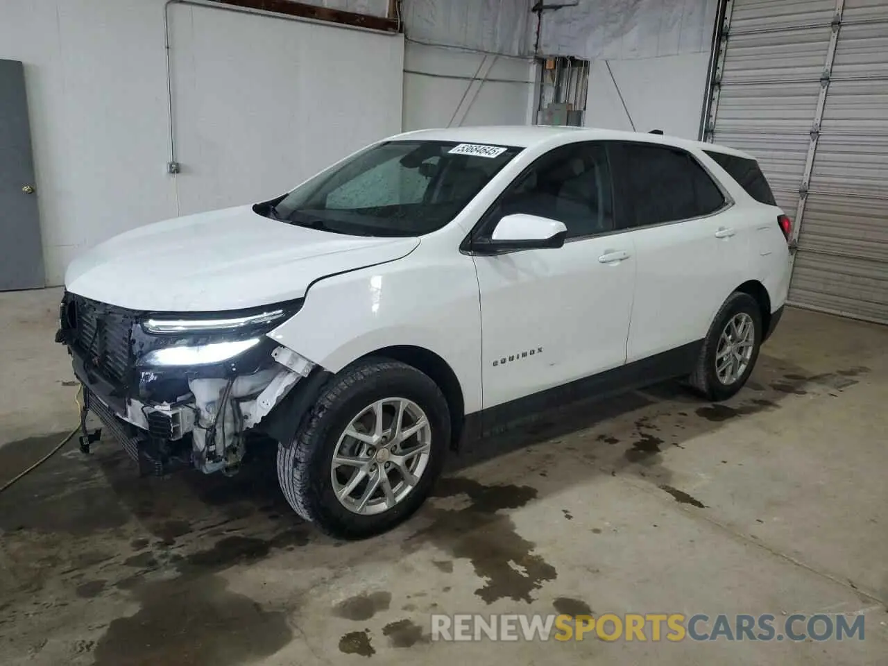 1 Photograph of a damaged car 3GNAXKEG8PS176404 CHEVROLET EQUINOX 2023