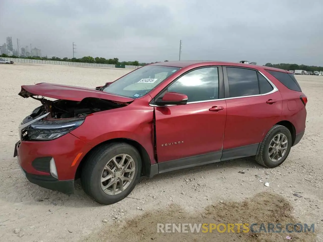 1 Photograph of a damaged car 3GNAXKEG9PL234868 CHEVROLET EQUINOX 2023