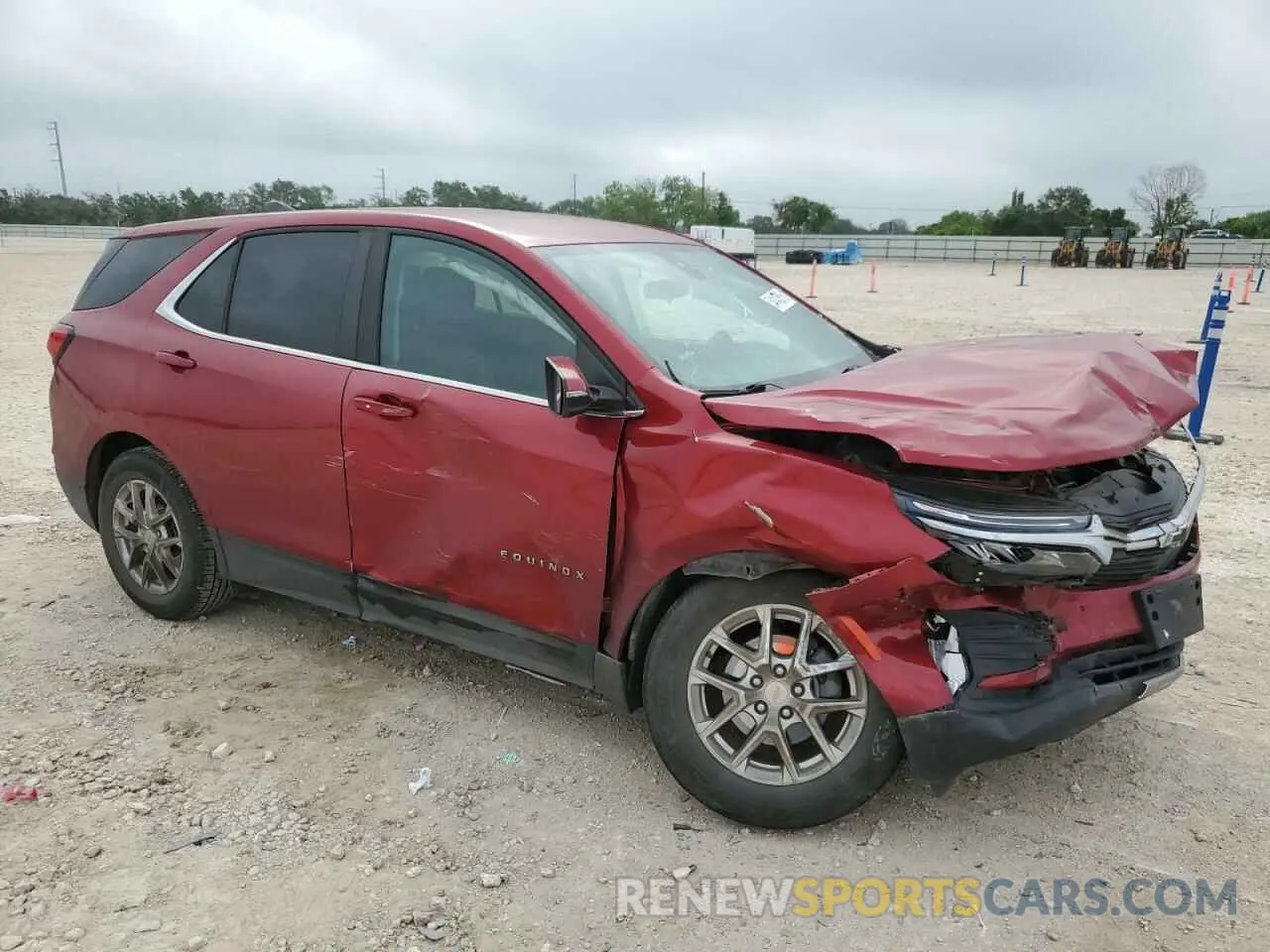 4 Photograph of a damaged car 3GNAXKEG9PL234868 CHEVROLET EQUINOX 2023