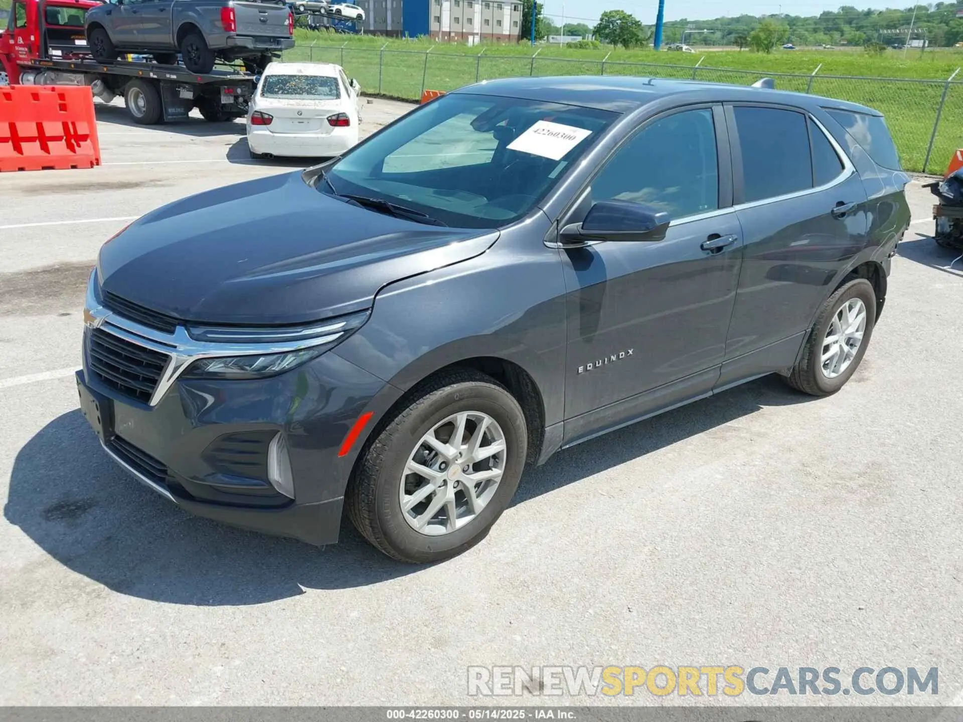 2 Photograph of a damaged car 3GNAXKEG9PS108693 CHEVROLET EQUINOX 2023