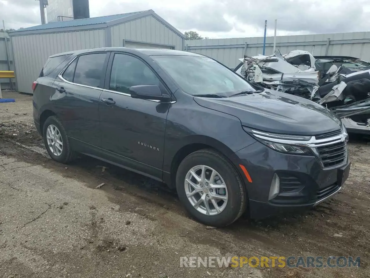 4 Photograph of a damaged car 3GNAXKEG9PS140513 CHEVROLET EQUINOX 2023