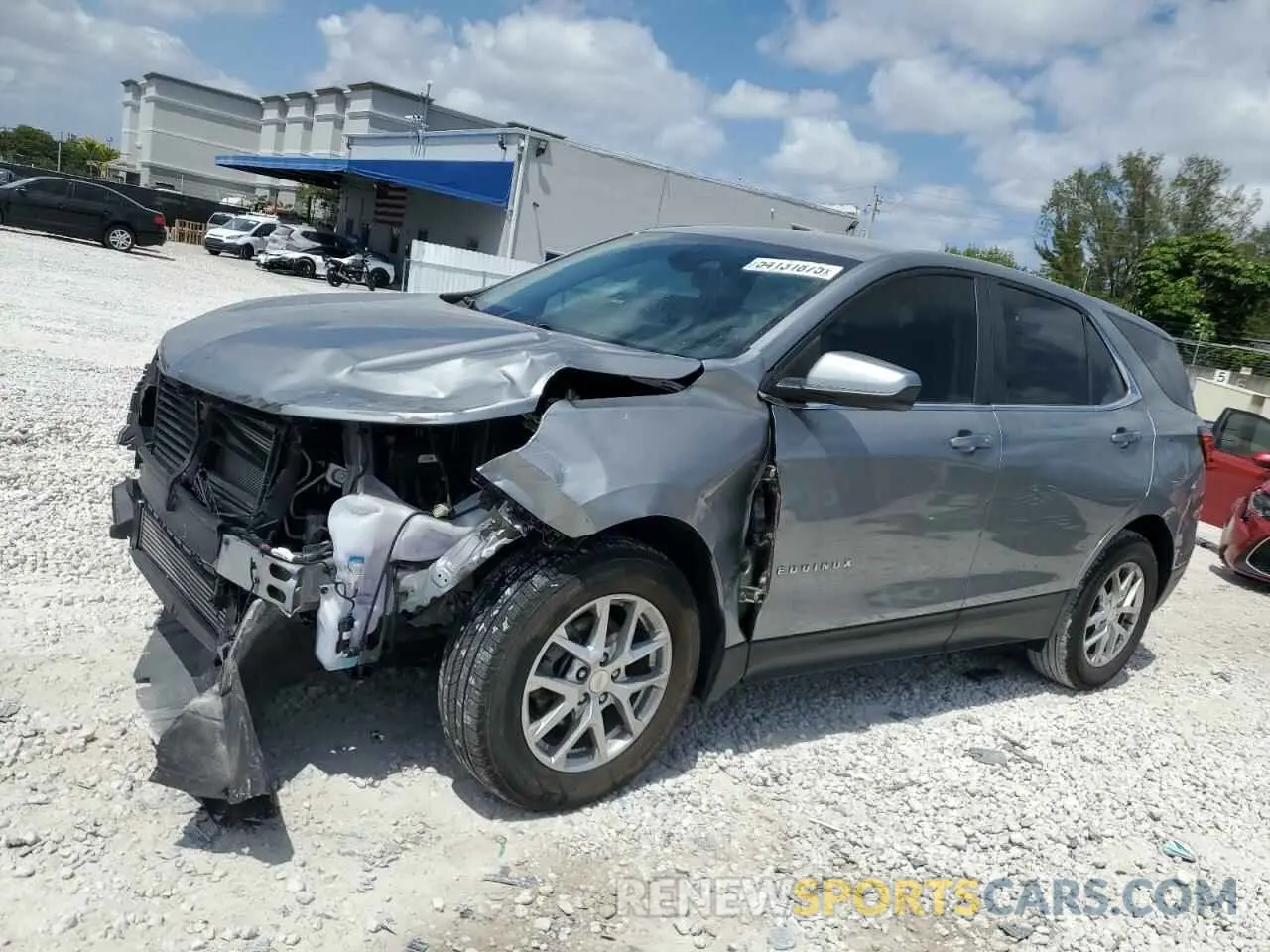 1 Photograph of a damaged car 3GNAXKEGXPS158258 CHEVROLET EQUINOX 2023