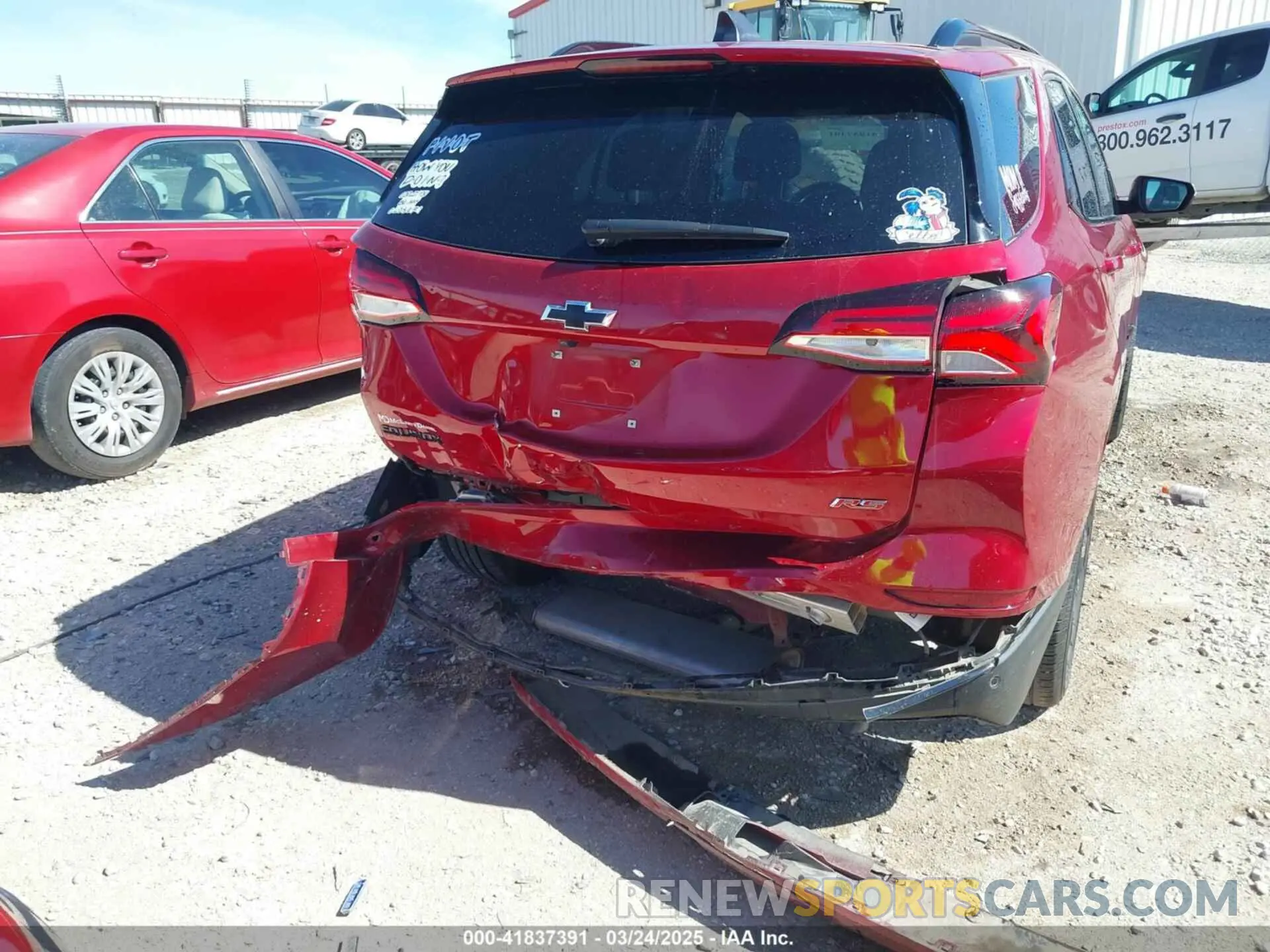 6 Фотография поврежденного автомобиля 3GNAXMEG1PL137627 CHEVROLET EQUINOX 2023