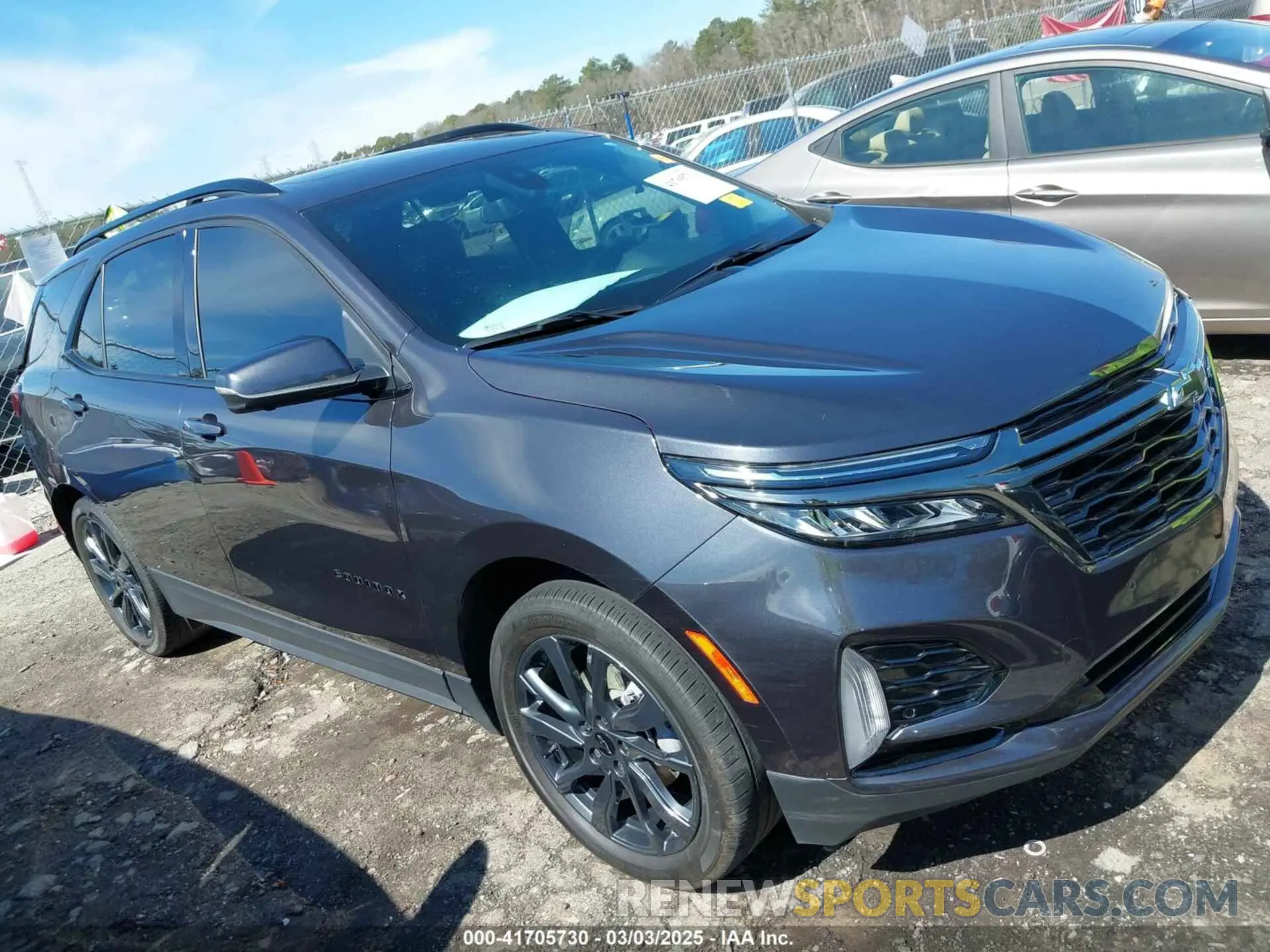 1 Photograph of a damaged car 3GNAXMEG1PS111616 CHEVROLET EQUINOX 2023