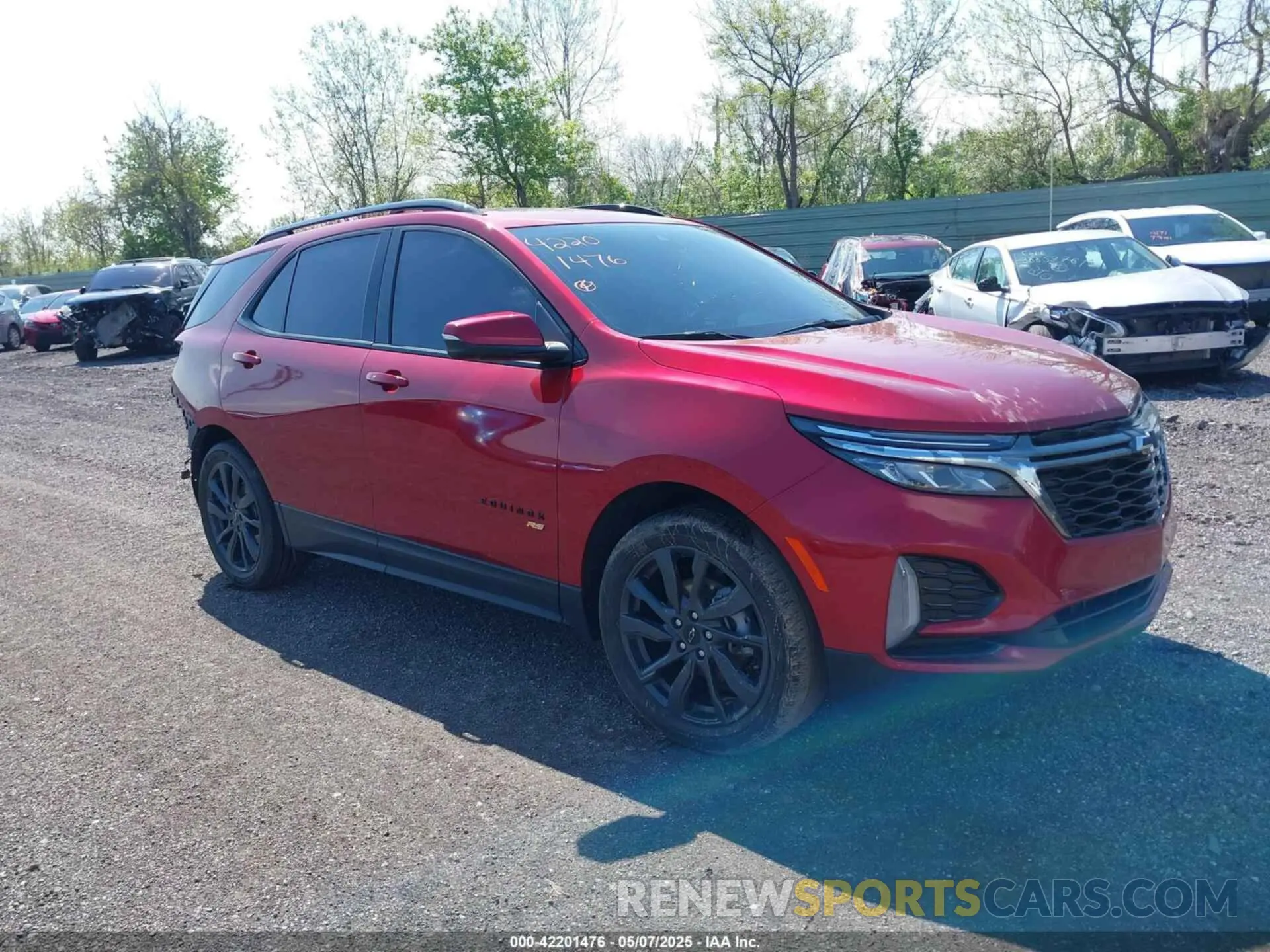 1 Photograph of a damaged car 3GNAXMEG1PS132644 CHEVROLET EQUINOX 2023