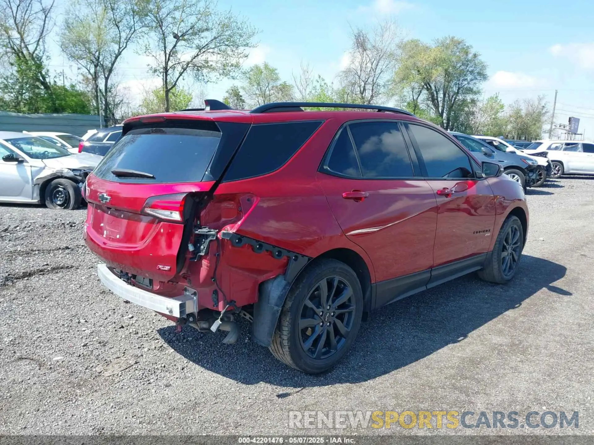 4 Photograph of a damaged car 3GNAXMEG1PS132644 CHEVROLET EQUINOX 2023