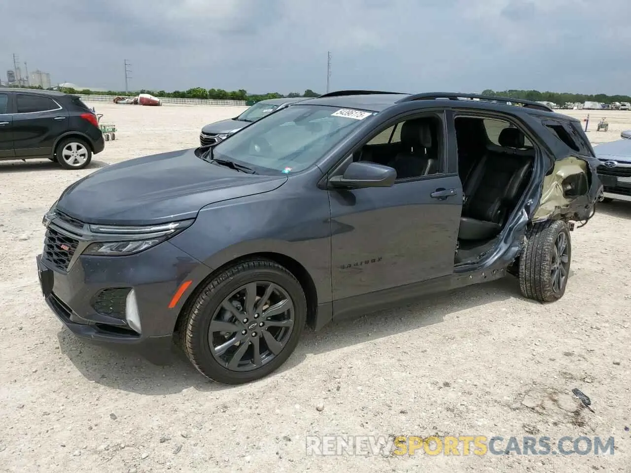 1 Photograph of a damaged car 3GNAXMEG2PS191704 CHEVROLET EQUINOX 2023