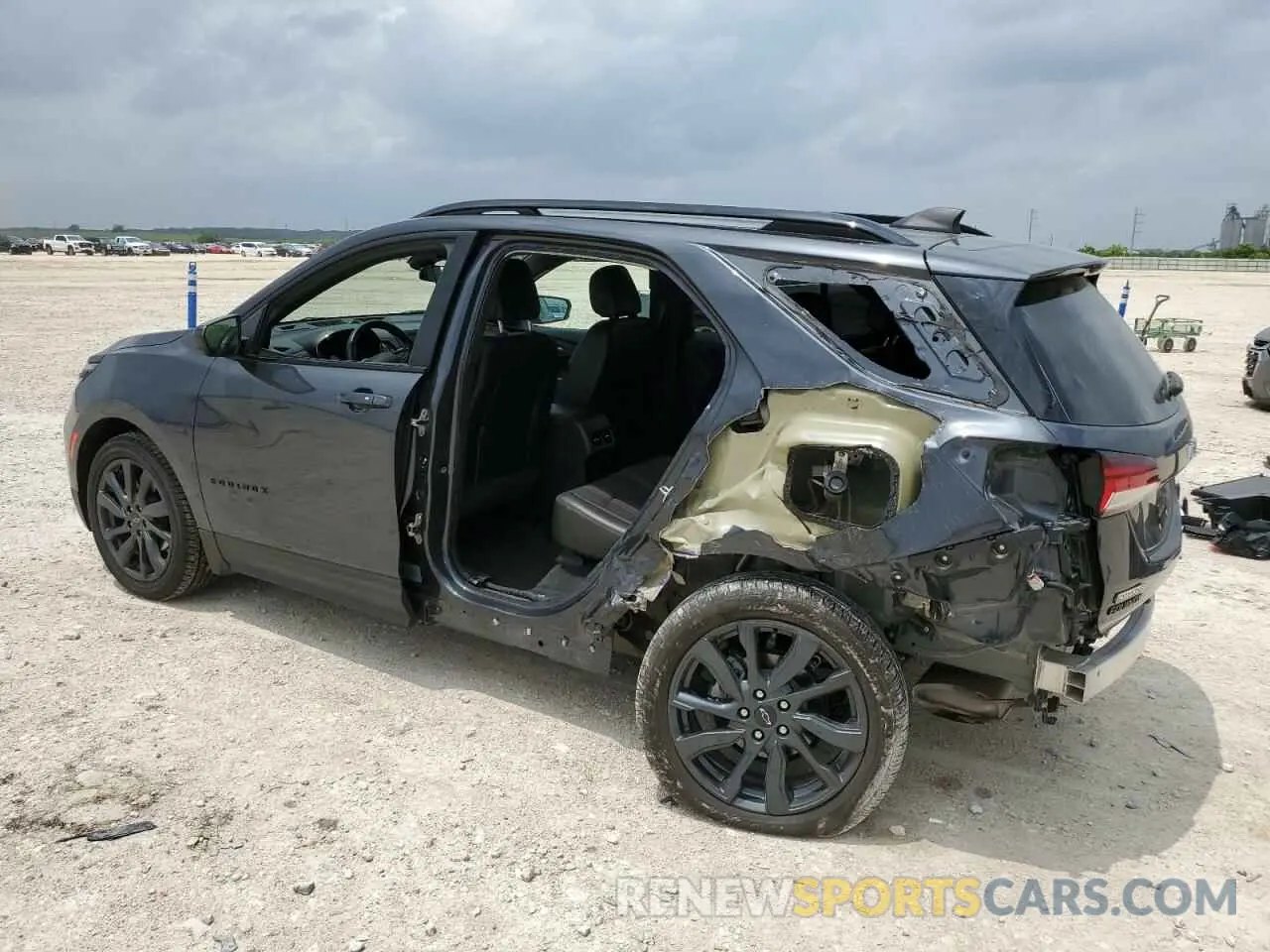 2 Photograph of a damaged car 3GNAXMEG2PS191704 CHEVROLET EQUINOX 2023
