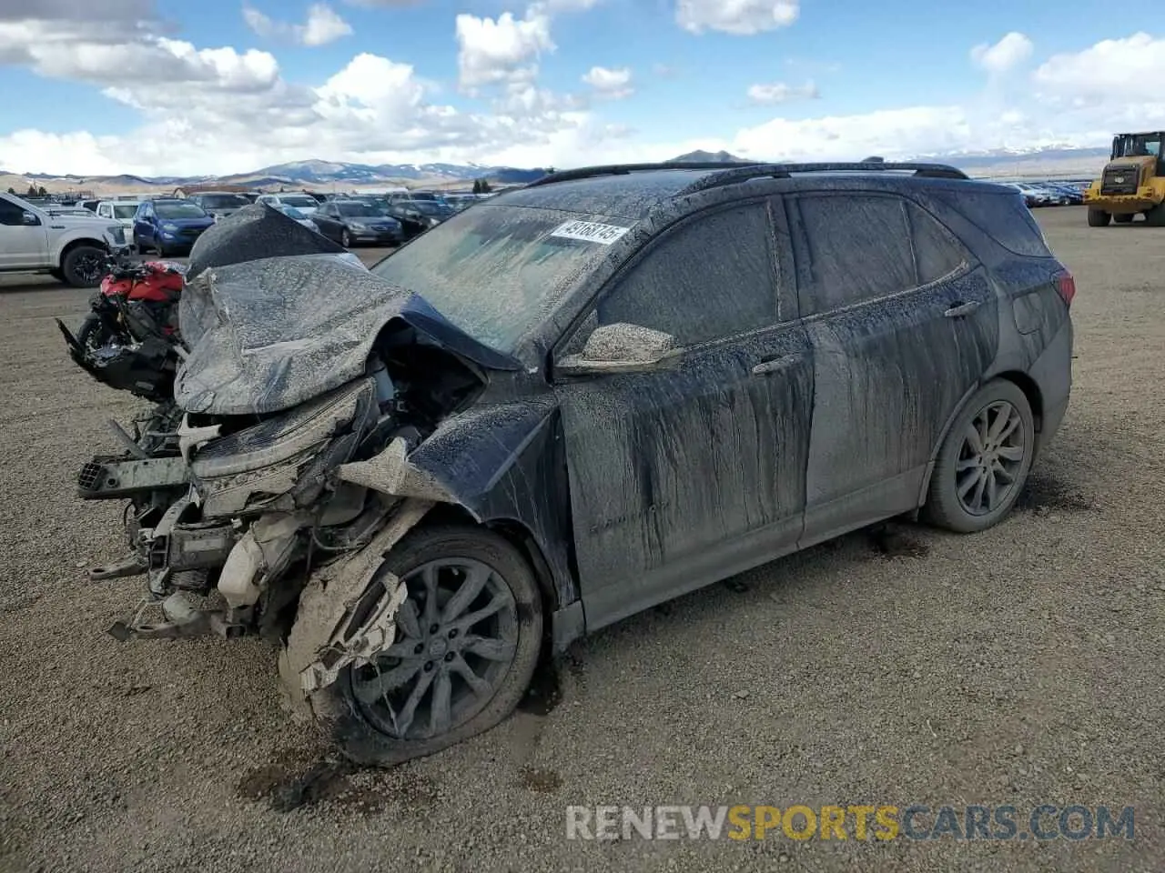 1 Photograph of a damaged car 3GNAXMEG5PL137825 CHEVROLET EQUINOX 2023