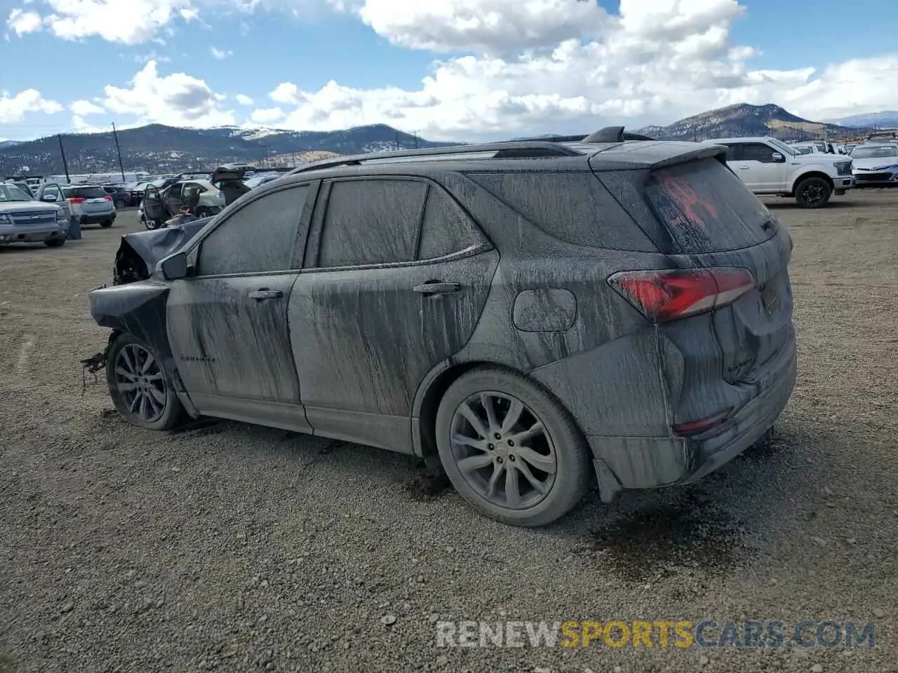 2 Photograph of a damaged car 3GNAXMEG5PL137825 CHEVROLET EQUINOX 2023