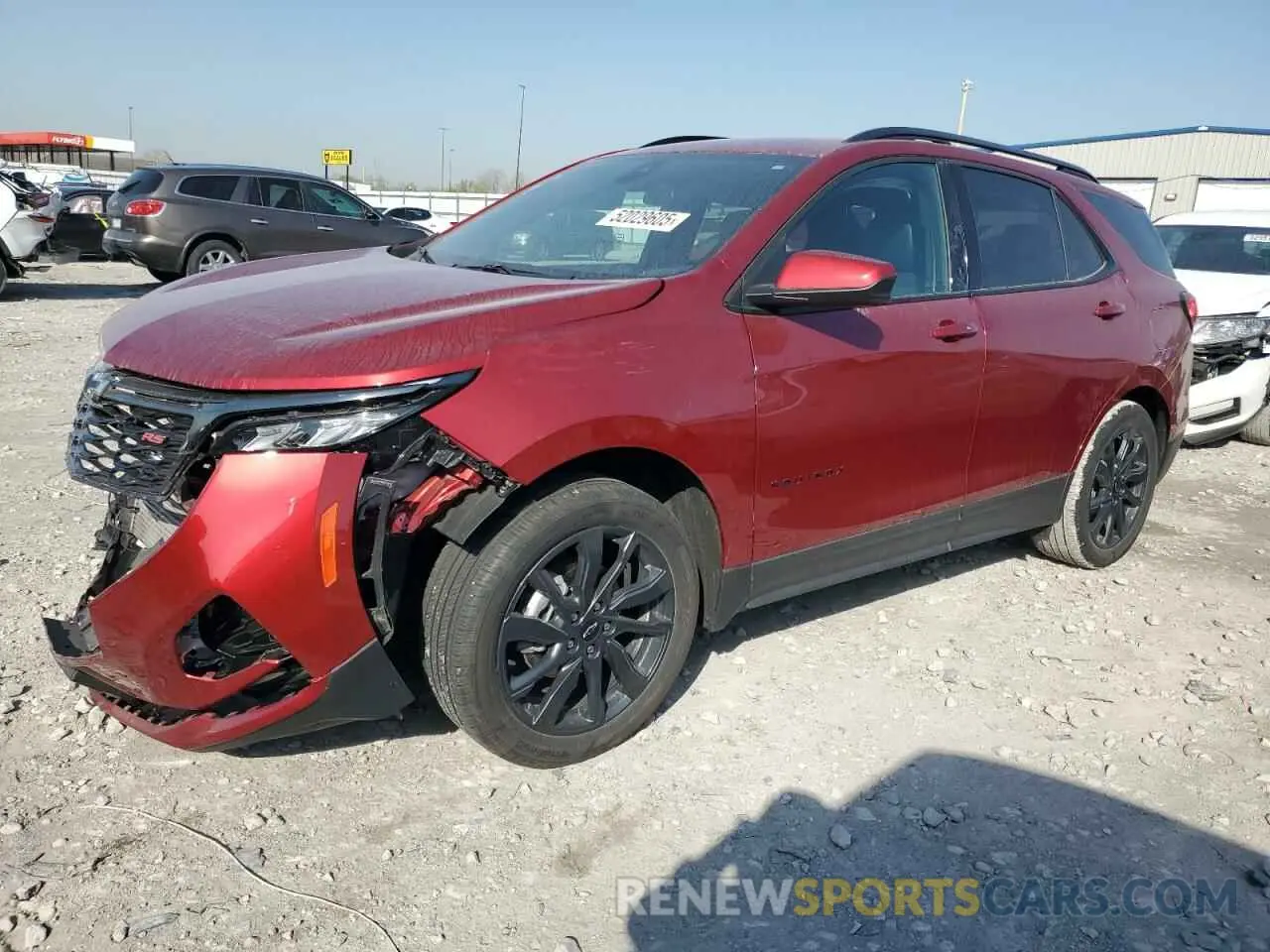 1 Photograph of a damaged car 3GNAXMEG5PL201295 CHEVROLET EQUINOX 2023