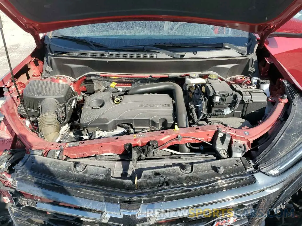 13 Photograph of a damaged car 3GNAXMEG5PL201295 CHEVROLET EQUINOX 2023