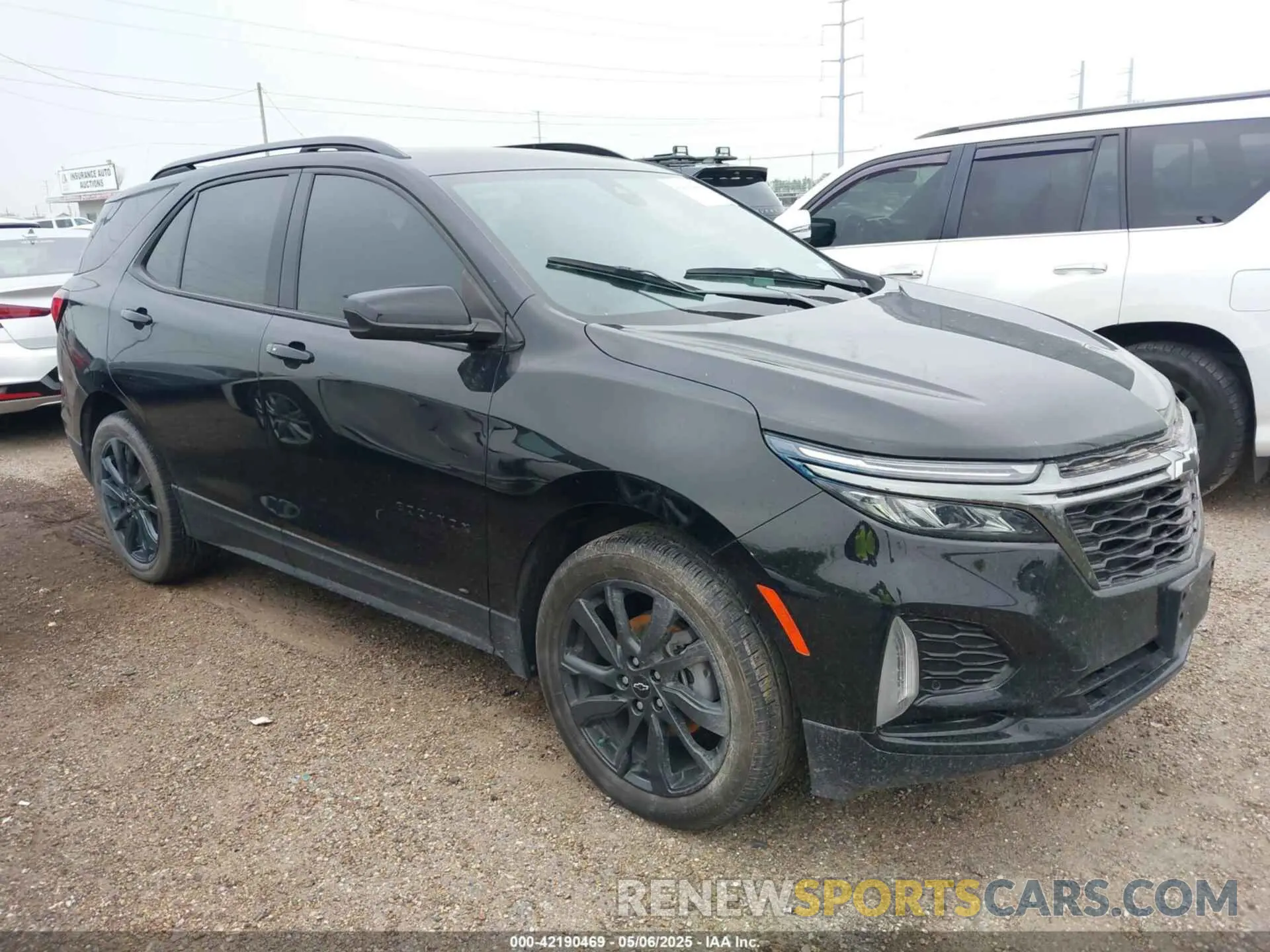 1 Photograph of a damaged car 3GNAXMEG5PL217867 CHEVROLET EQUINOX 2023