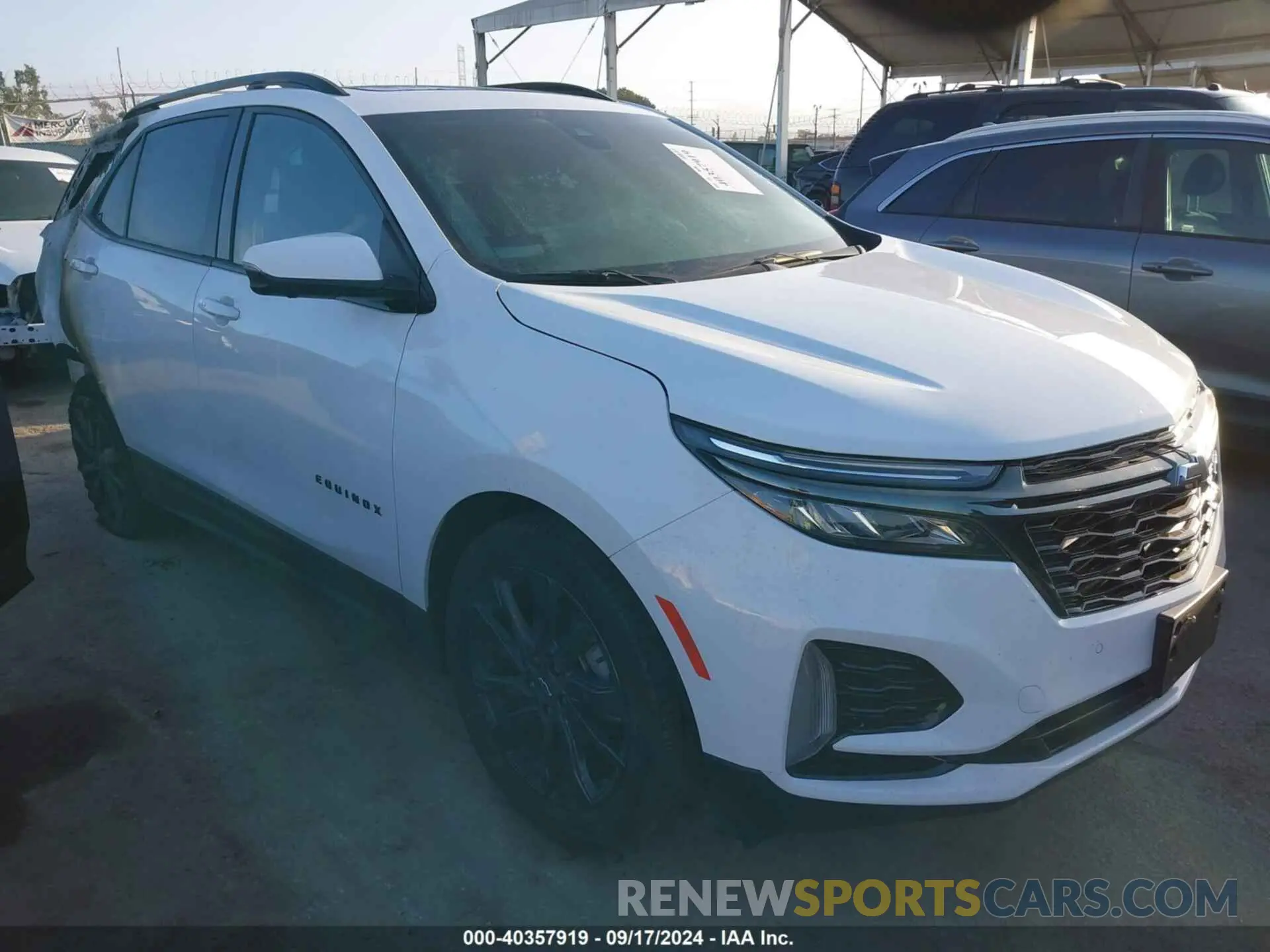 1 Photograph of a damaged car 3GNAXMEG5PS145669 CHEVROLET EQUINOX 2023