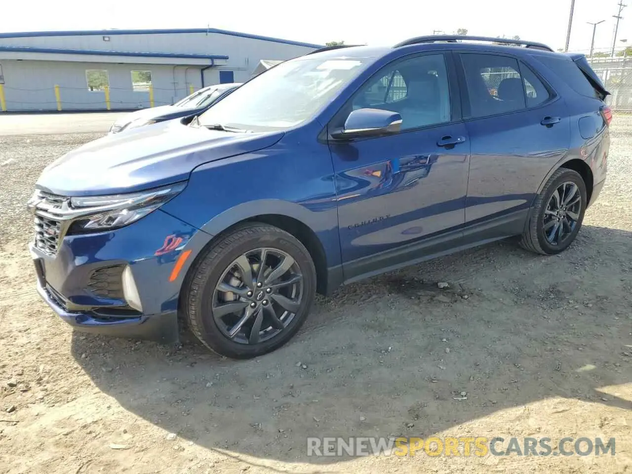1 Photograph of a damaged car 3GNAXMEG7PS139257 CHEVROLET EQUINOX 2023