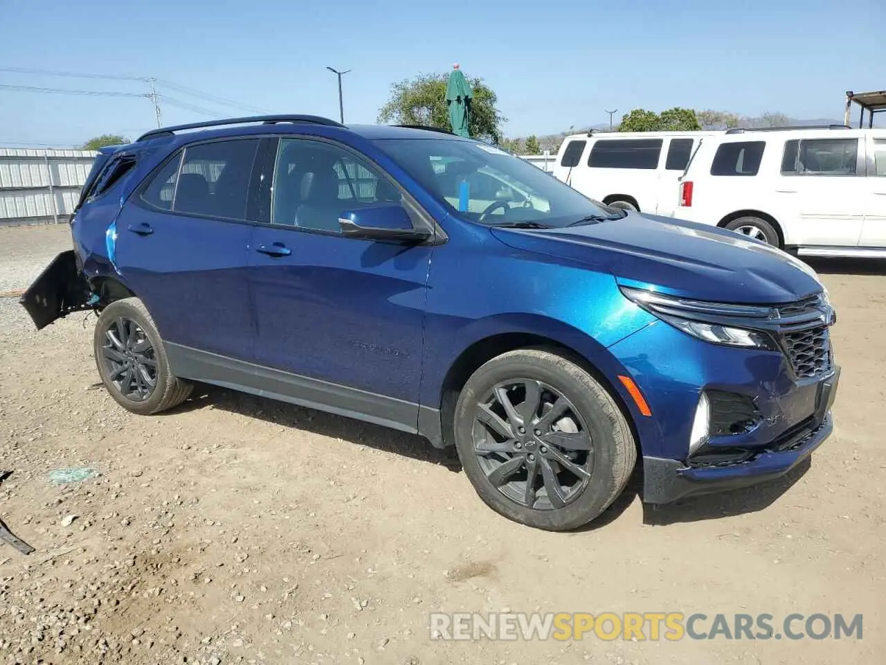 4 Photograph of a damaged car 3GNAXMEG7PS139257 CHEVROLET EQUINOX 2023