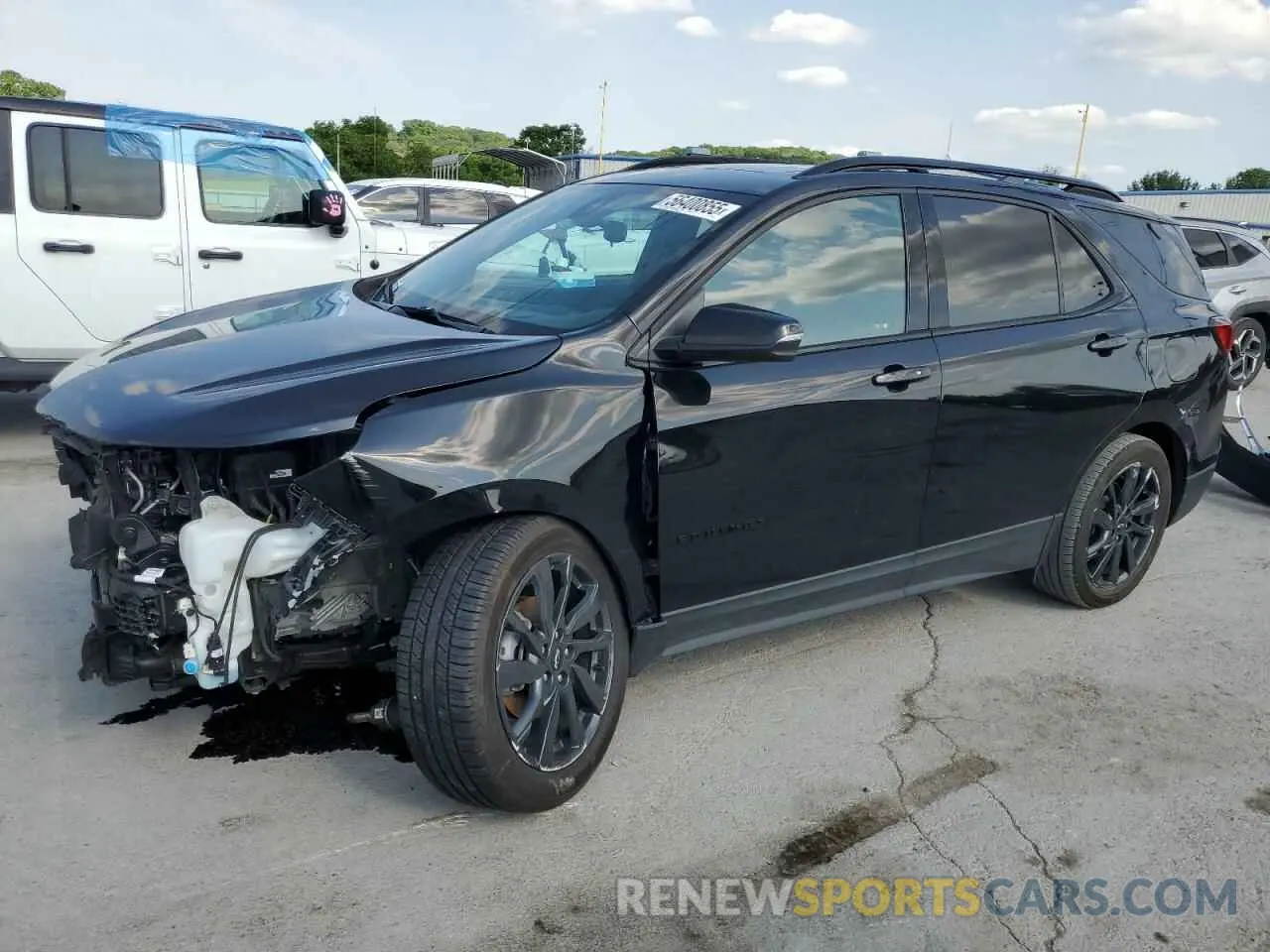 1 Photograph of a damaged car 3GNAXMEGXPL140736 CHEVROLET EQUINOX 2023