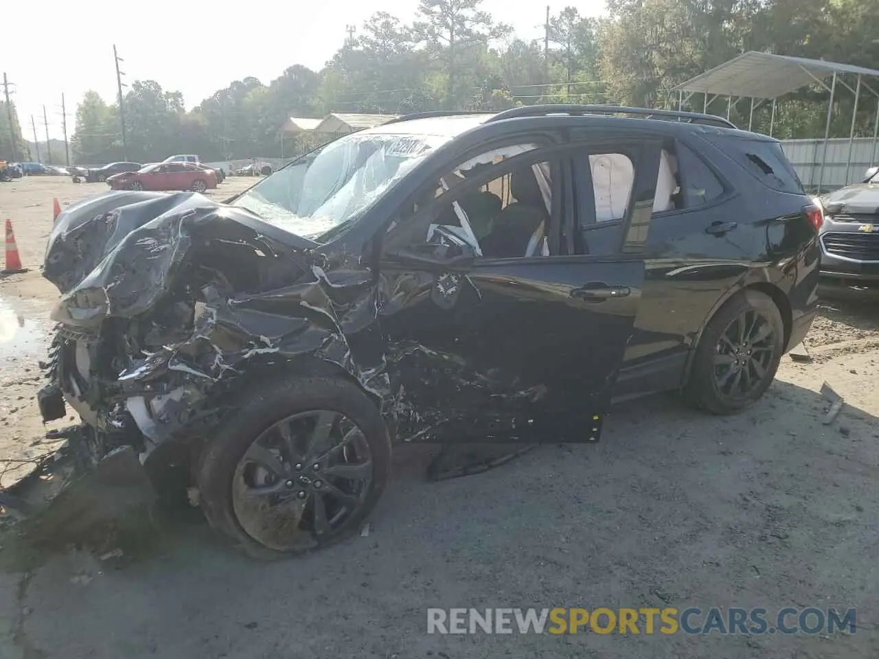 1 Photograph of a damaged car 3GNAXMEGXPL205388 CHEVROLET EQUINOX 2023