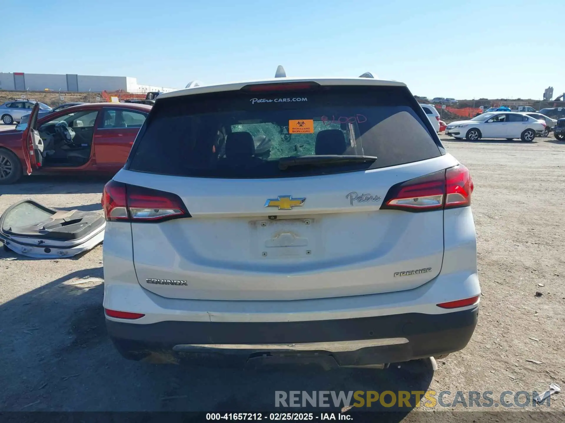 17 Photograph of a damaged car 3GNAXNEG0PL217121 CHEVROLET EQUINOX 2023